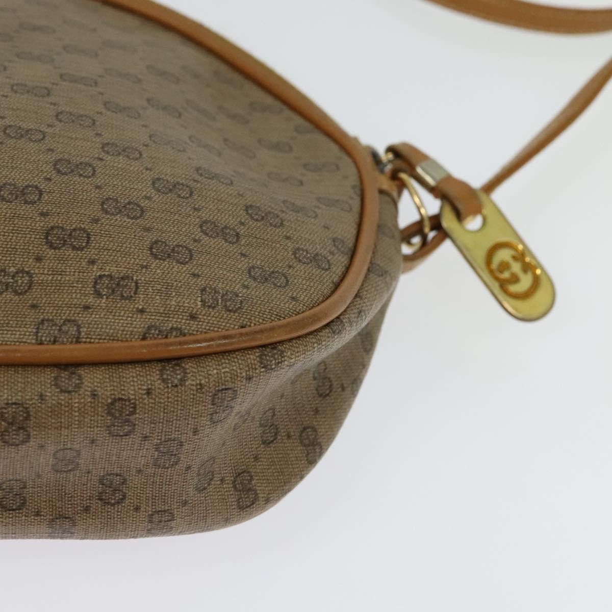 Gucci GUCCI Micro GG Supreme Shoulder Bag Pvc Beige Gold 007 983 Size ONE SIZE - 13 Thumbnail