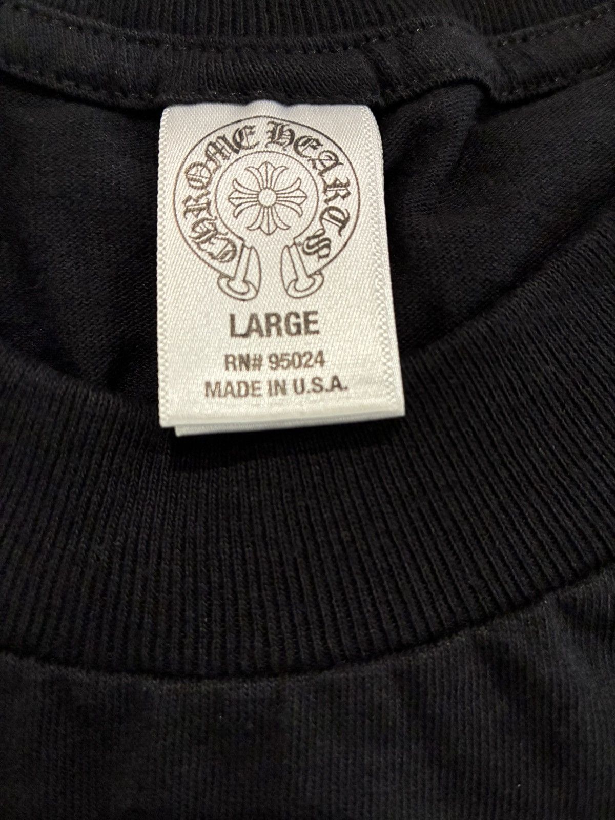 Chrome Hearts Chrome Hearts Plus Cross long sleeve T-Shirt Size US L / EU 52-54 / 3 - 7 Thumbnail
