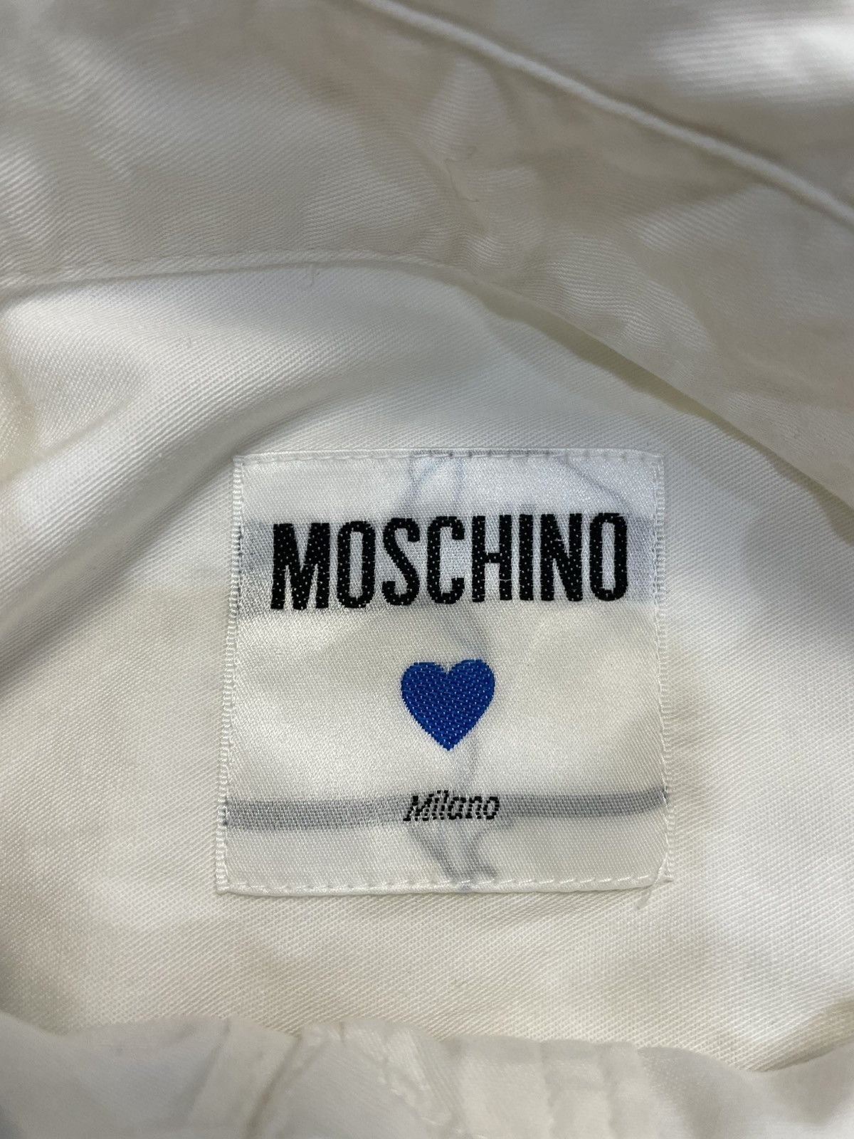 Moschino Vintage Moschino Italy RARE Design Shirt Size US L / EU 52-54 / 3 - 7 Thumbnail