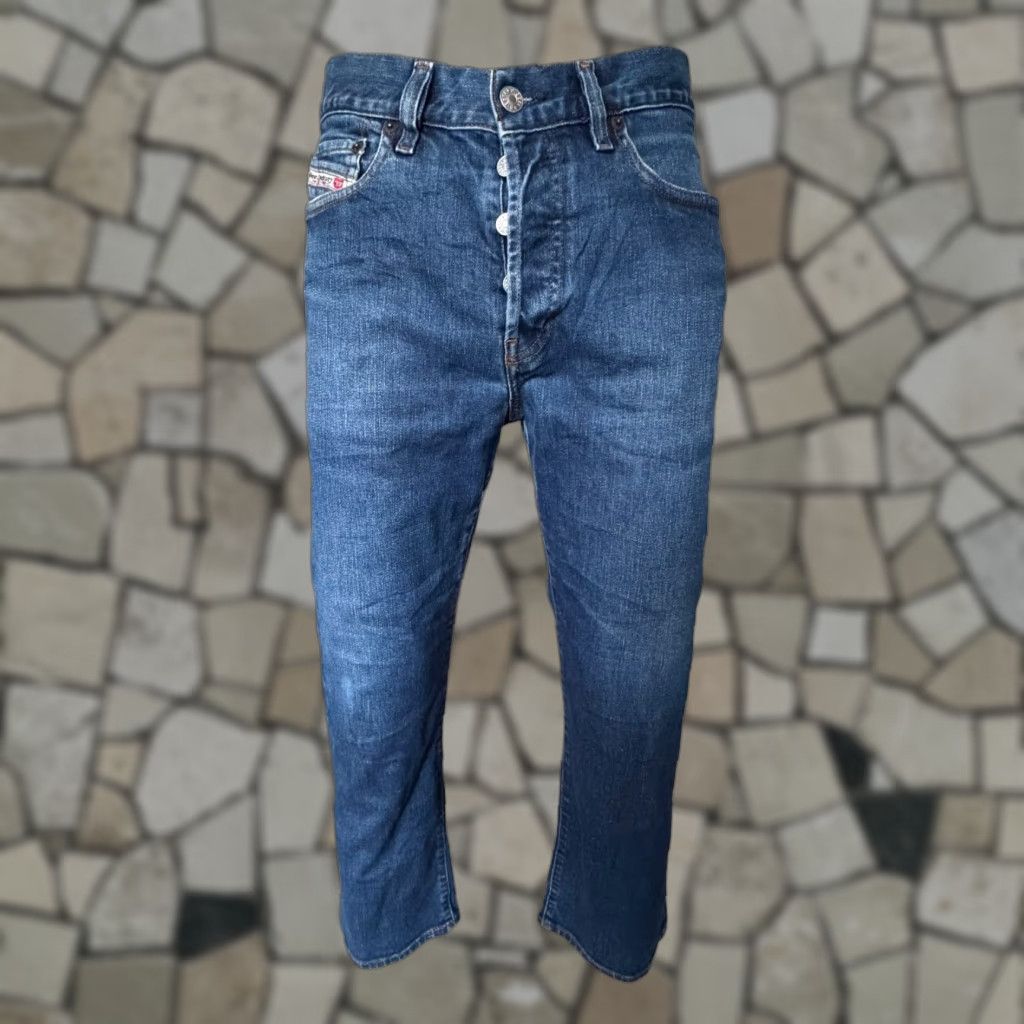 Diesel Diesel J e a n s Kulter Blue Stretch Button Fly W34 L32 Made in Italy Mens 5-Pocket Denim Cotton Size US 34 / EU 50 - 1 Thumbnail