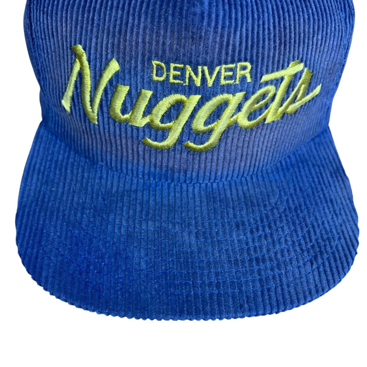 Sports Specialties NBA Denver Nuggets Sports Specialties Script Corduroy Hat Size ONE SIZE - 2 Thumbnail