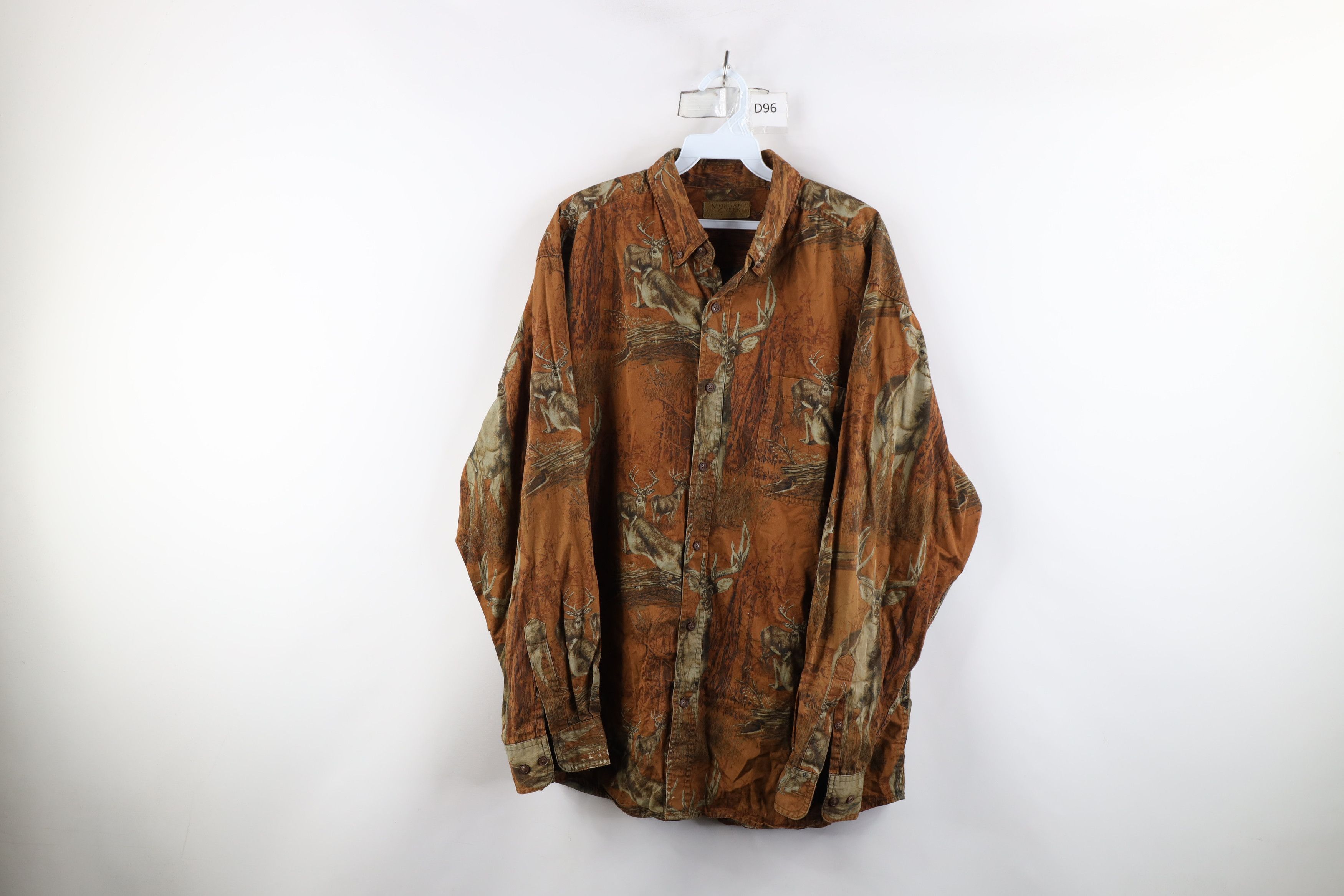 Vintage Vintage 90s Y2K Streetwear All Over Print Button Down Shirt Size US L / EU 52-54 / 3 - 1 Thumbnail