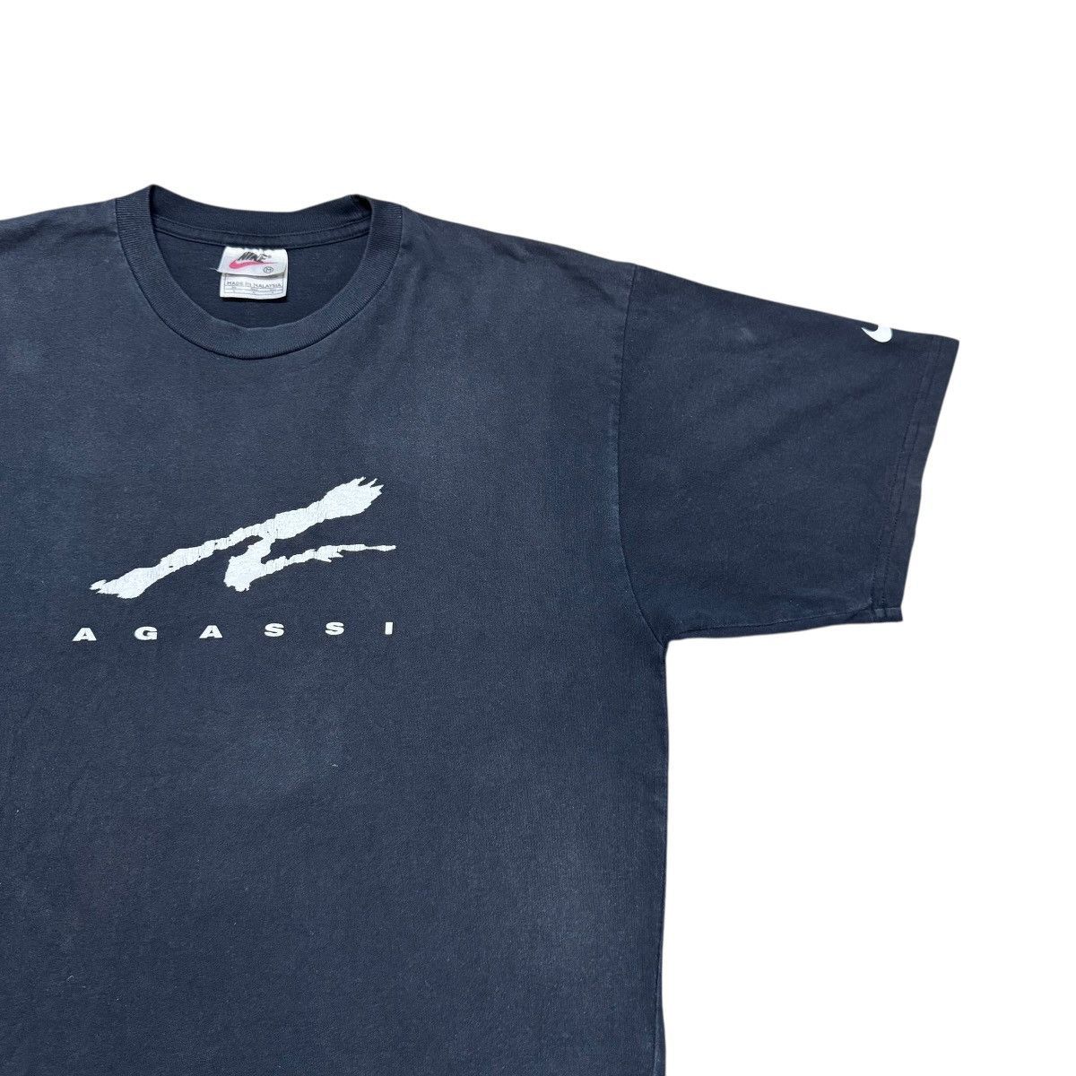 Nike Vintage Nike Andre Agassi Shirt Sunfaded Size US M / EU 48-50 / 2 - 4 Thumbnail
