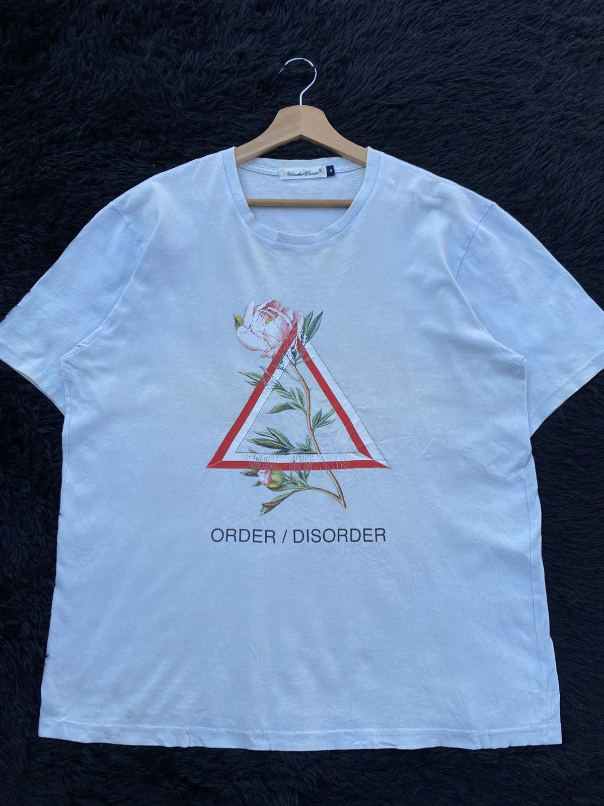 Undercover Rare UNDERCOVER Jun Takahashi Order/Disorder Tshirt Size US L / EU 52-54 / 3 - 5 Thumbnail