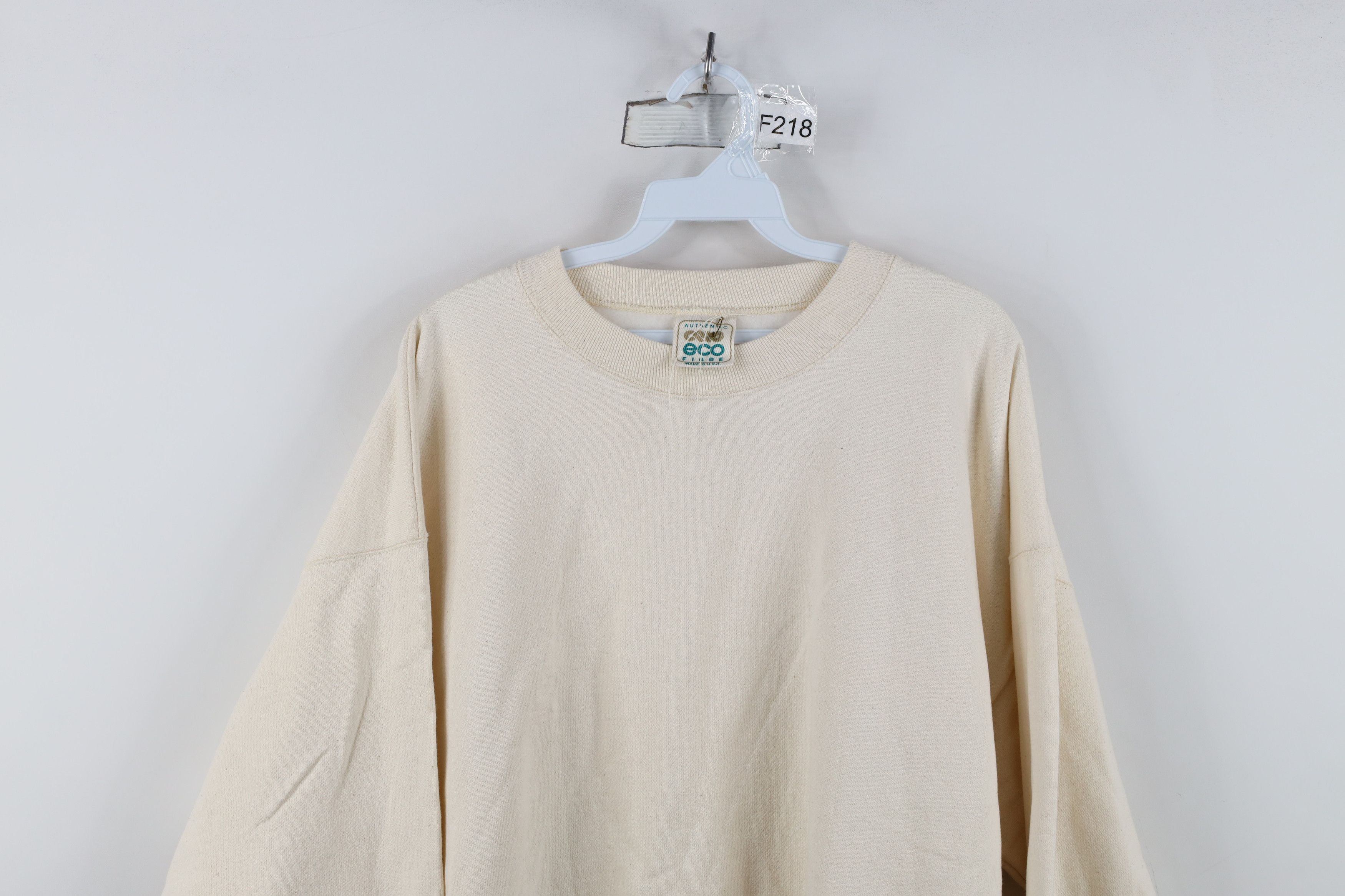 Vintage Deadstock Vintage 90s Streetwear Fiber Sweatshirt USA Size US XL / EU 56 / 4 - 2 Thumbnail