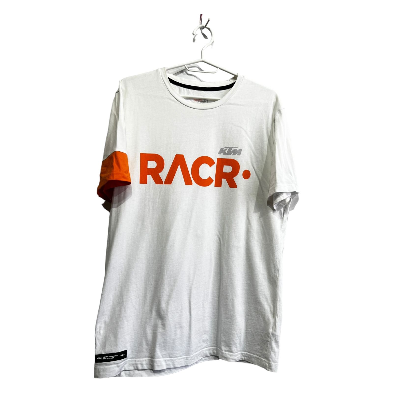Pre-owned Racing X Vintage Ktm Racing T-shirt In White