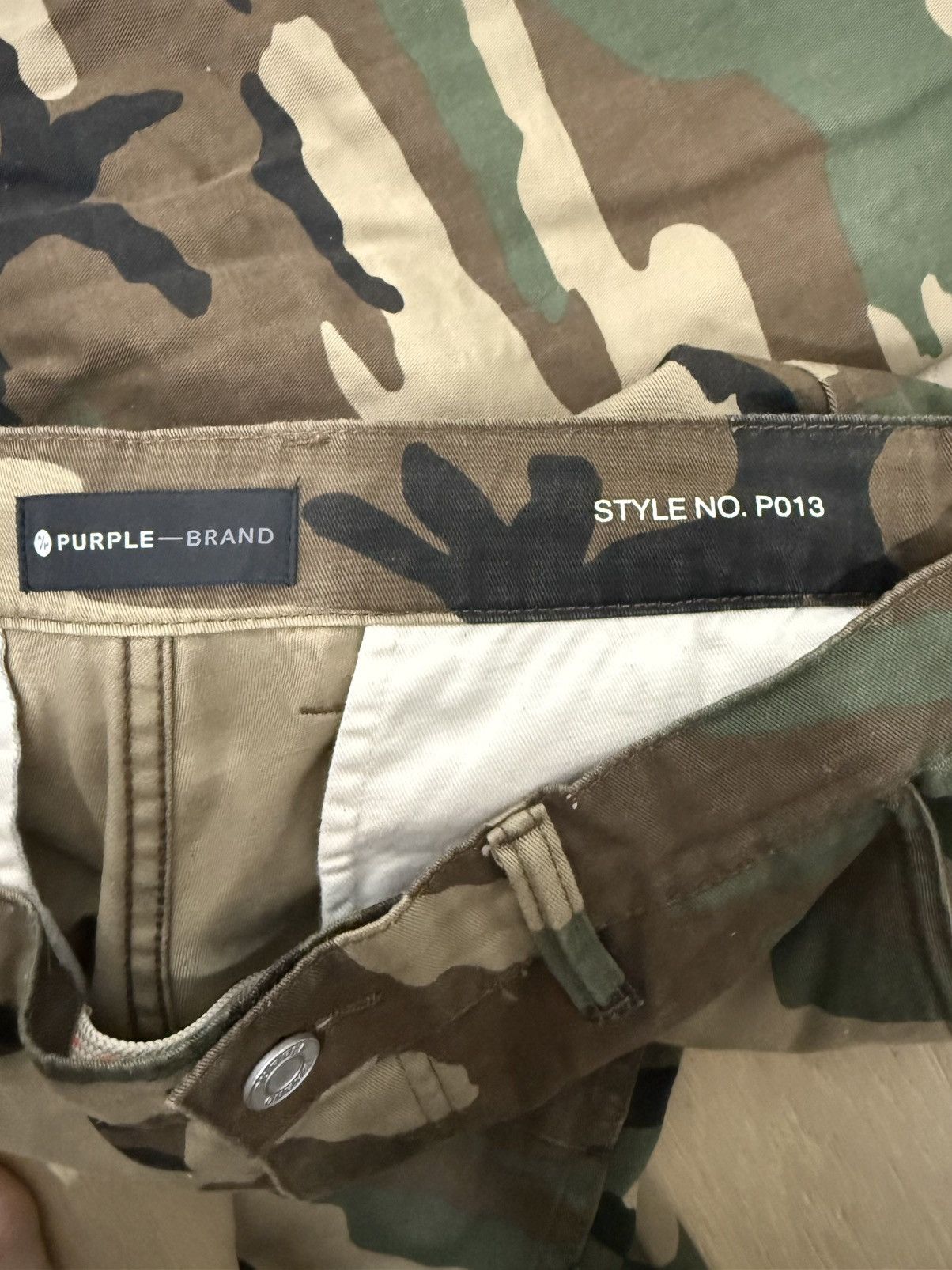 Purple Brand Purple Brand Camo Pants Size US 31 - 3 Thumbnail