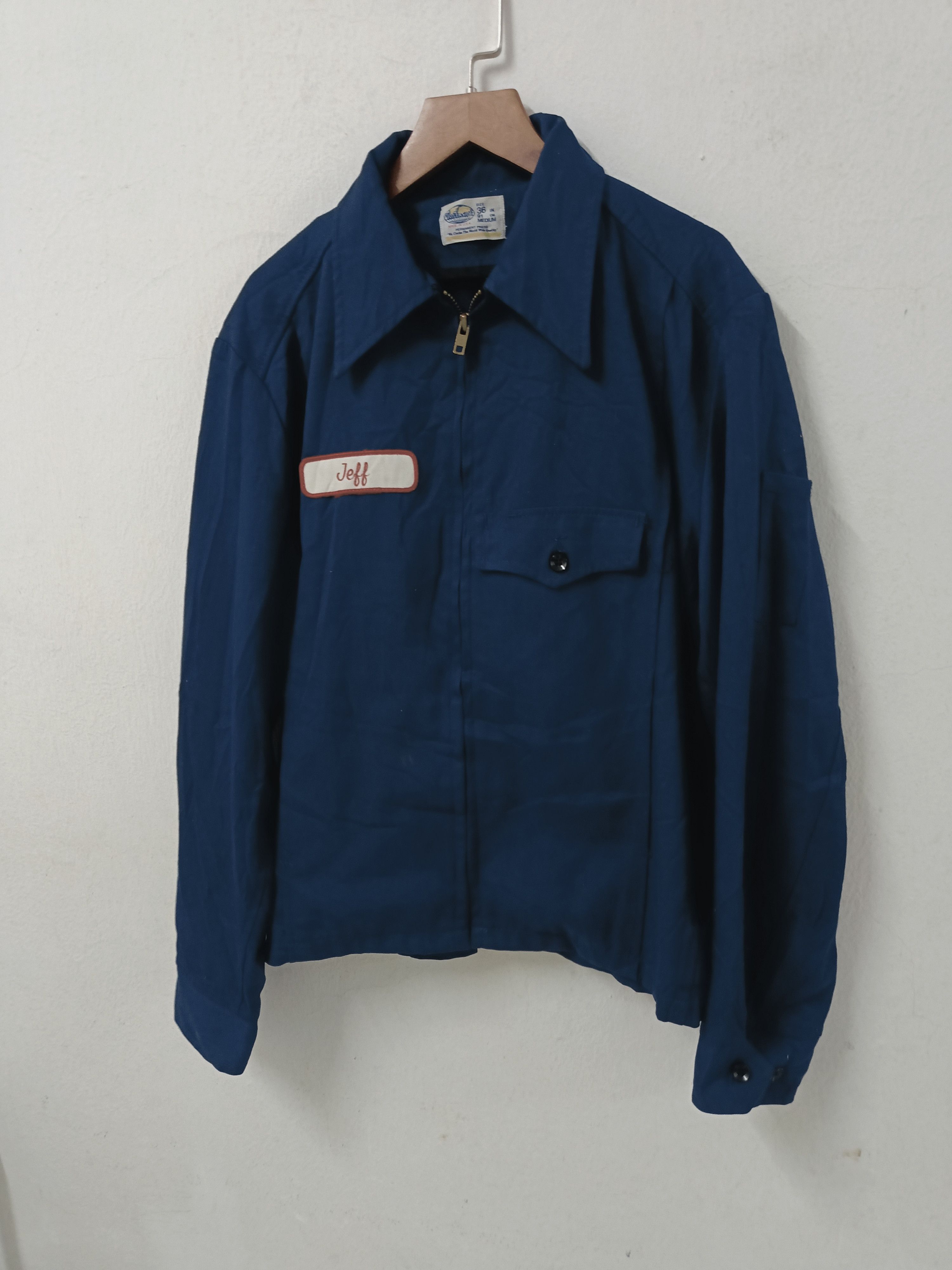 Other Vtg 80's Riverside Workwear Trucking co. Size US M / EU 48-50 / 2 - 2 Thumbnail