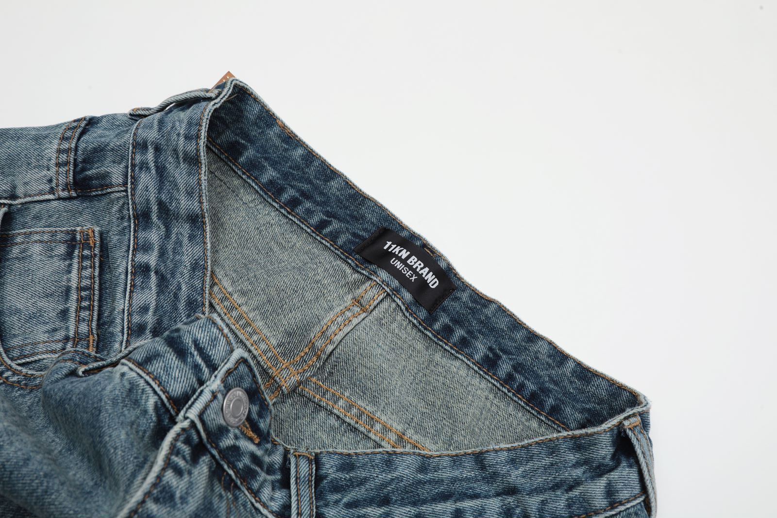 Japanese Brand × Jean American men's loose straight wide-leg casual jeans Size US 32 / EU 48 - 4 Thumbnail