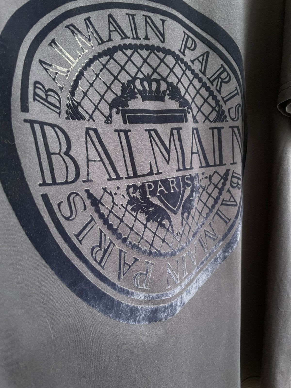 Balmain Big logo T Shirt Tee
