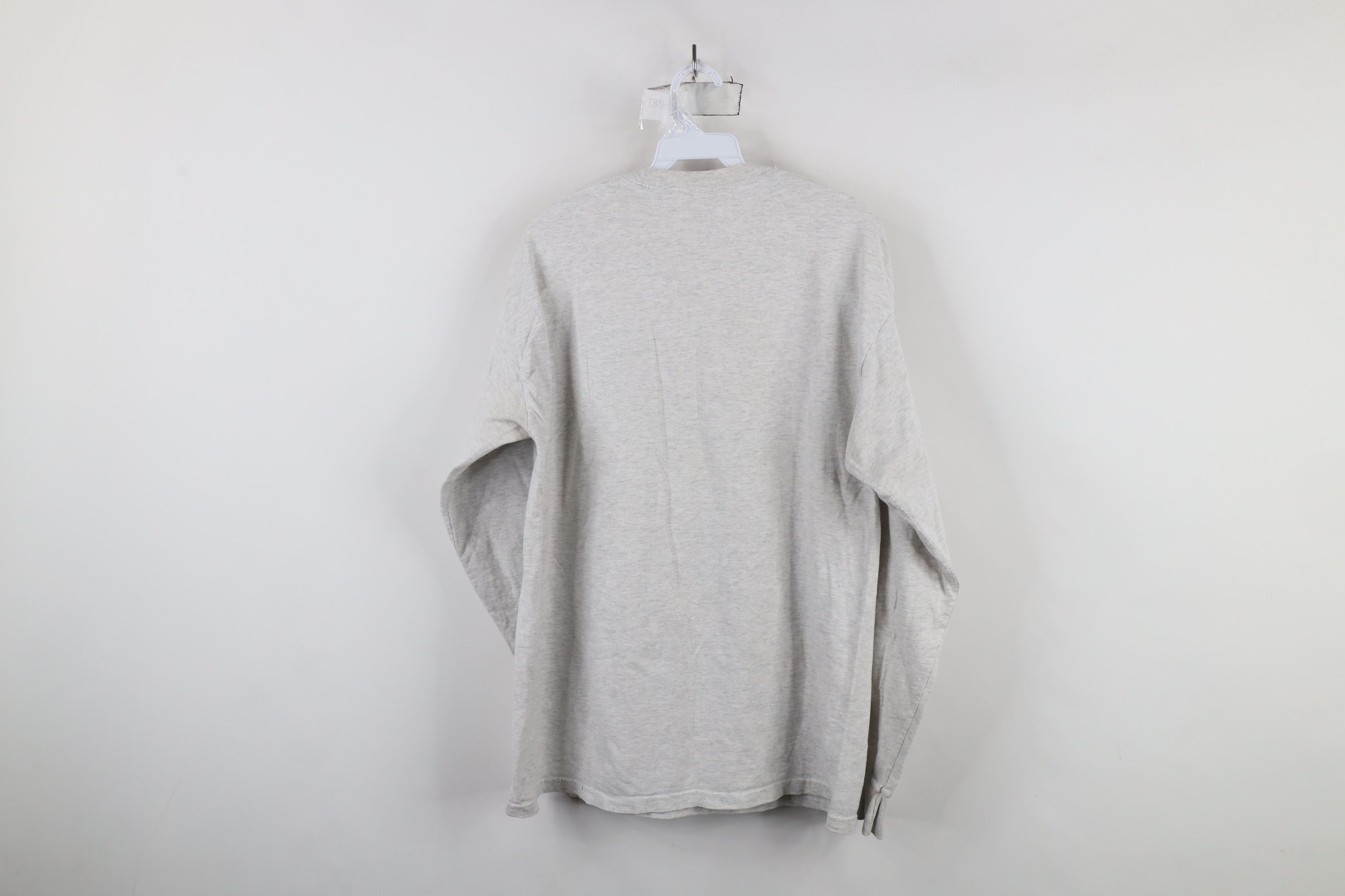 Vintage Vintage 90s Ohio State University Long Sleeve T-Shirt Gray Size US L / EU 52-54 / 3 - 11 Thumbnail