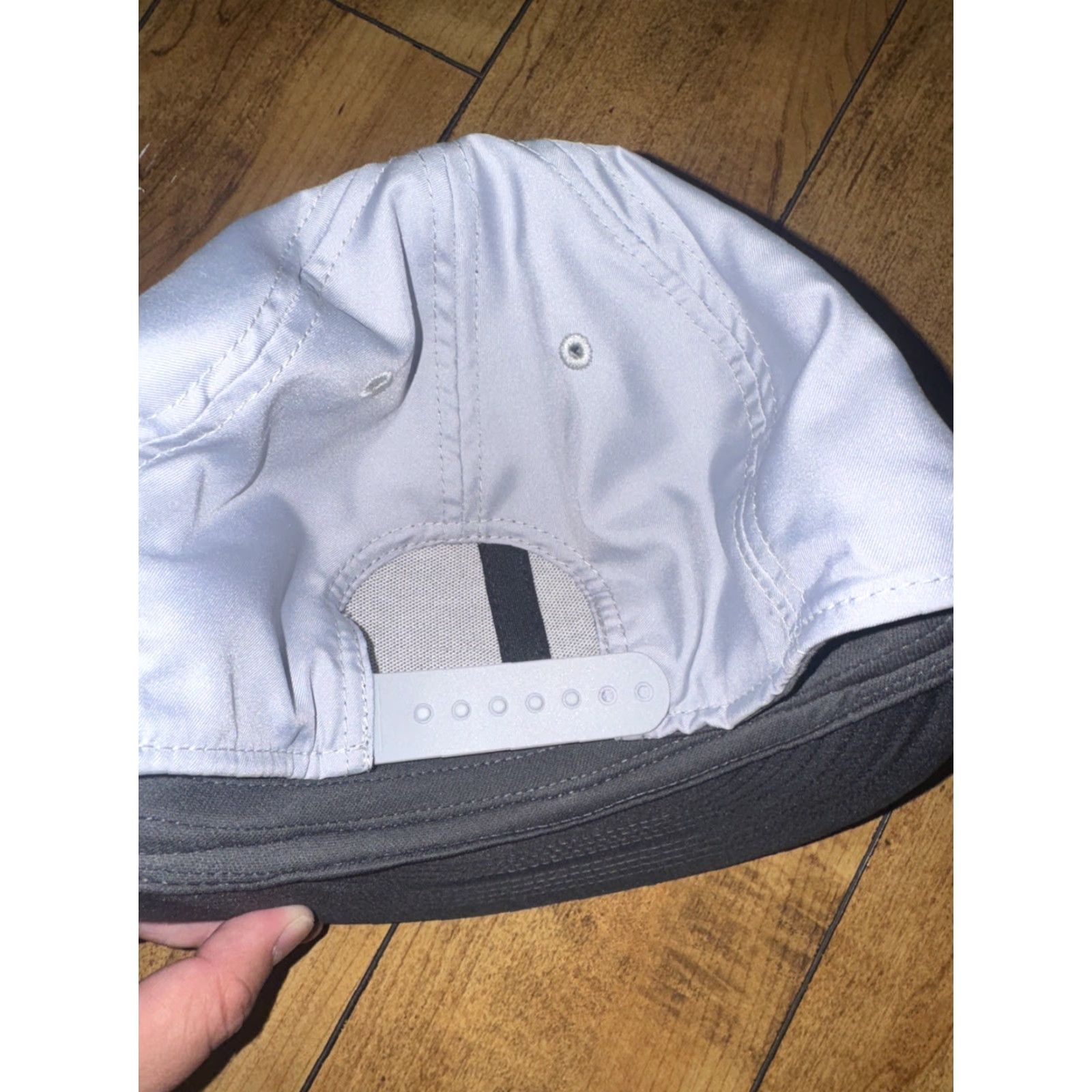 Nike Nike Dri-Fit Pro Cap Gray L/XL Stretch Fitted Golf Hat Mens Size ONE SIZE - 4 Thumbnail