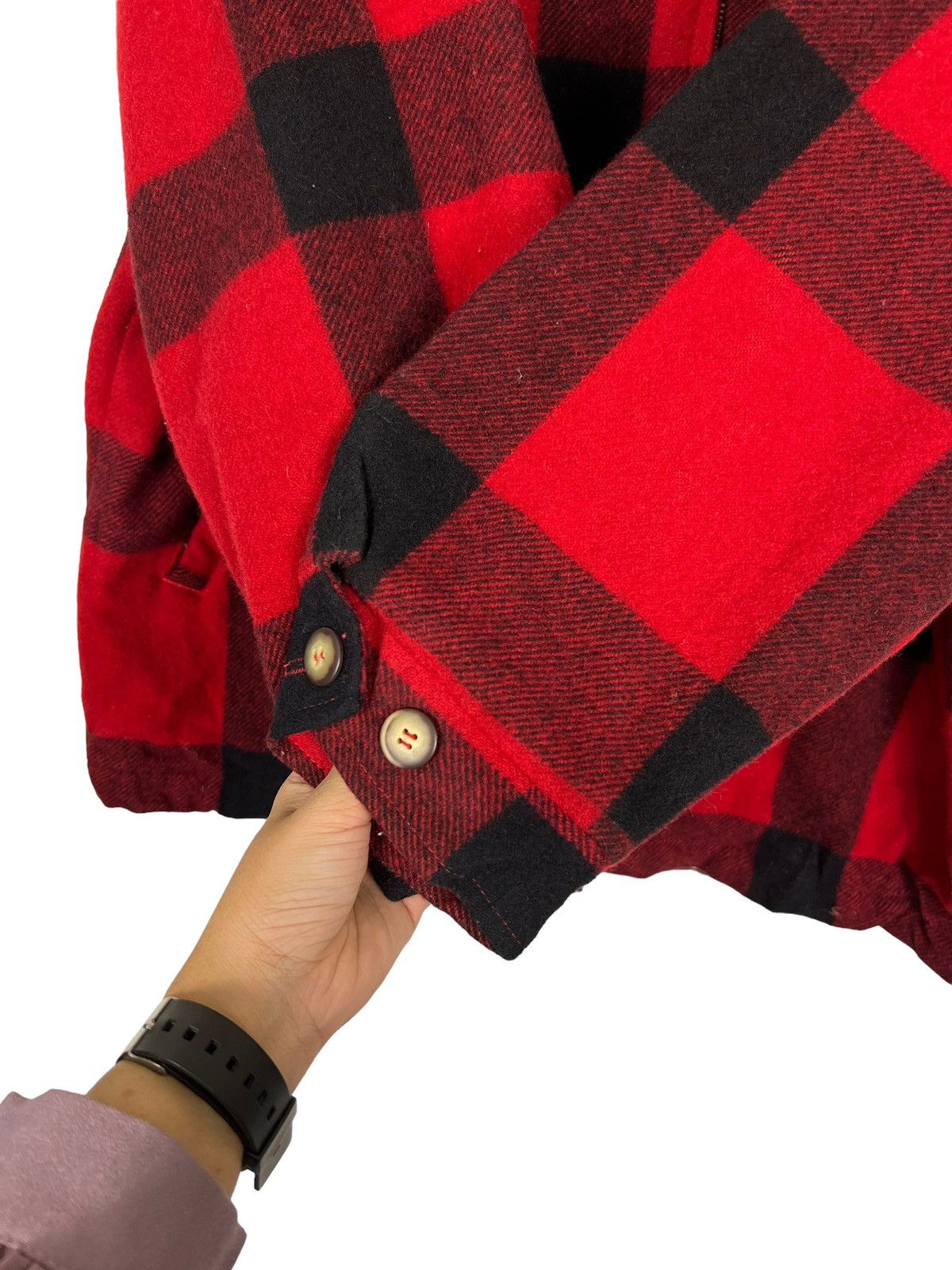 Japanese Brand 🔥 VINTAGE BARONET PLAIND CHECK WOOL JACKET Size US M / EU 48-50 / 2 - 12 Thumbnail
