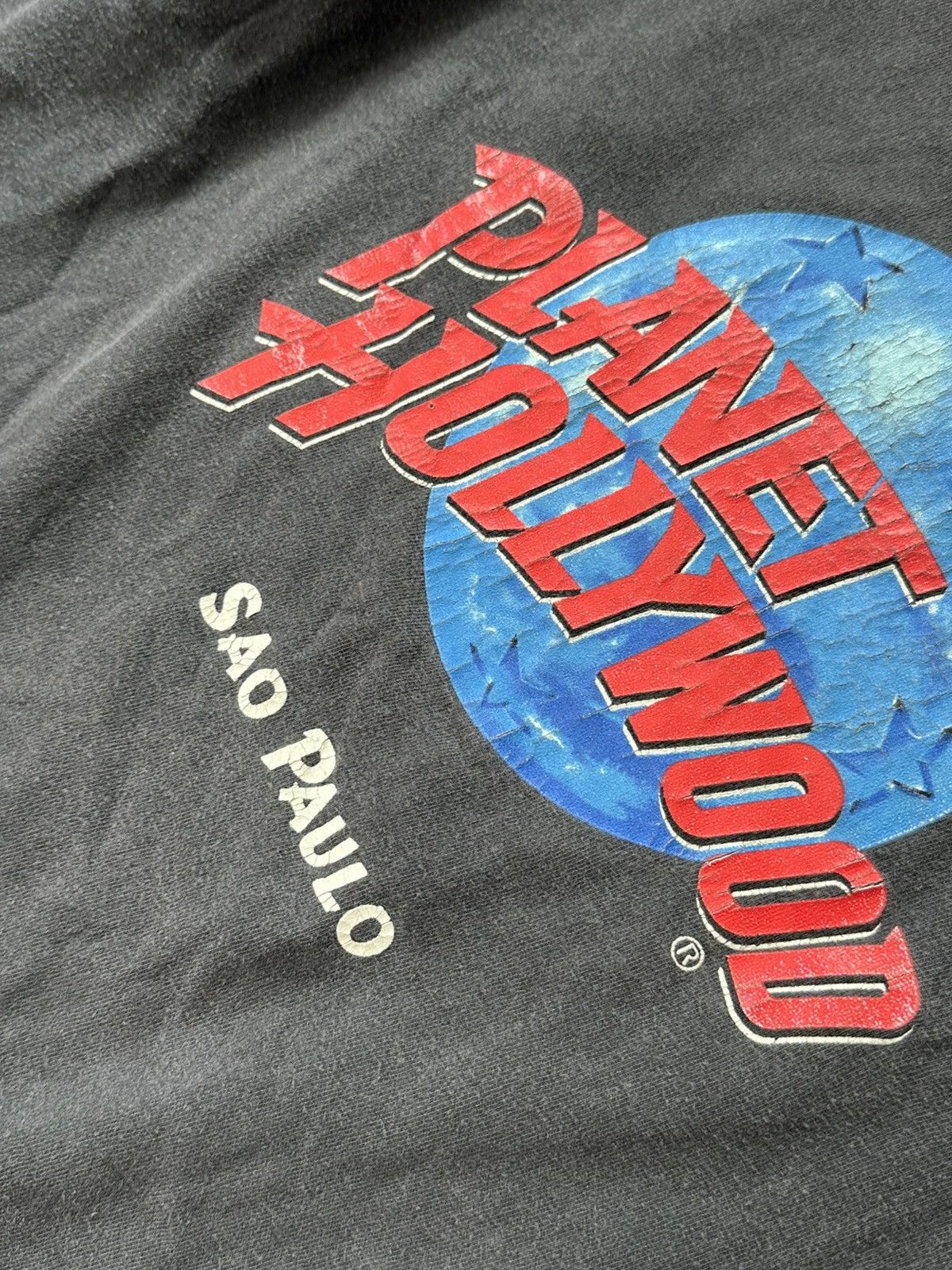 Planet Hollywood × Vintage 🚨Vintage 90s Planet Hollywood SAN PAULO RARE t shirt Size US S / EU 44-46 / 1 - 5 Thumbnail