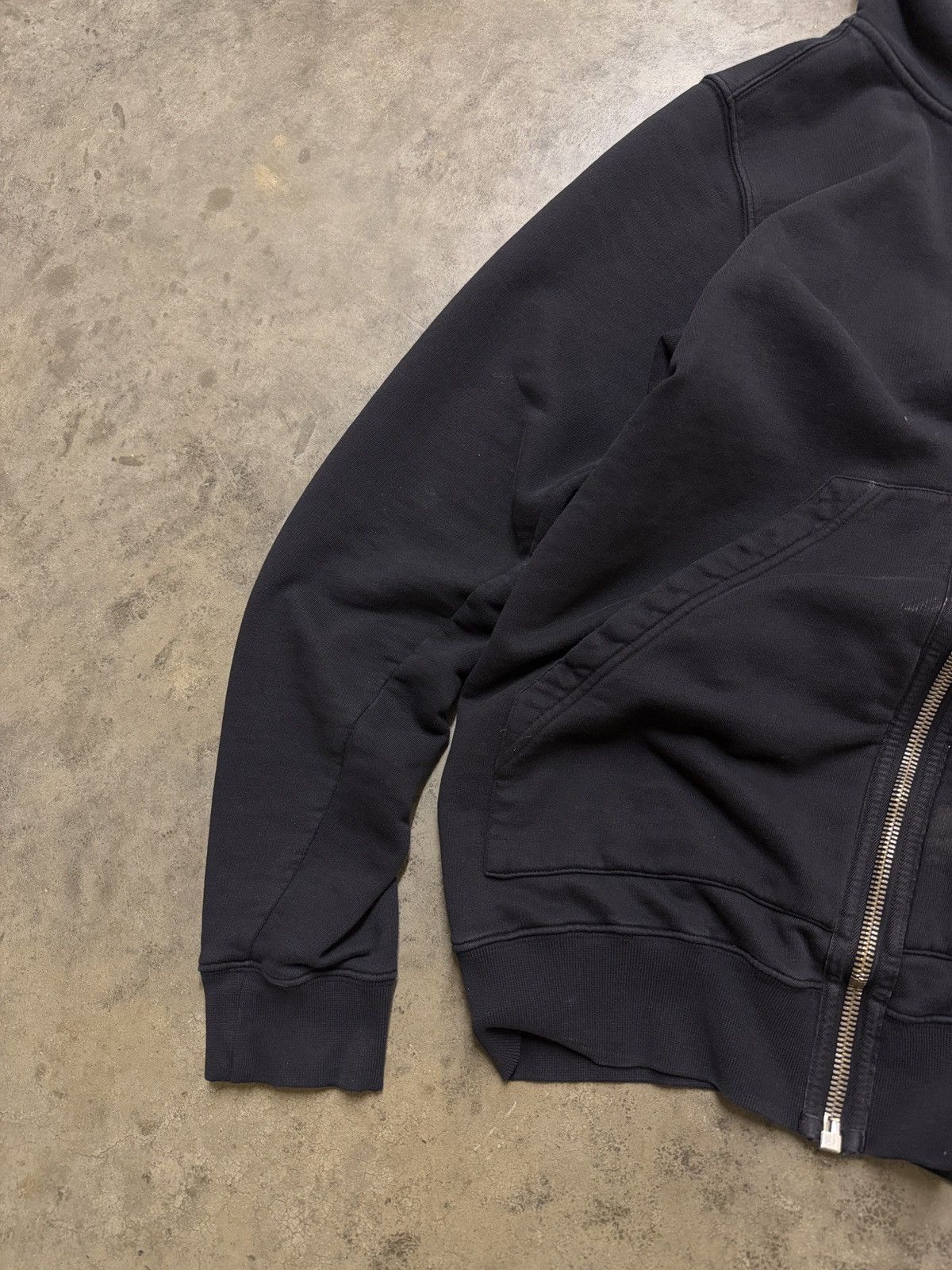 Rick Owens Rick Owens FW14 ‘Moody’ Gimp Full Zip Hoodie Size US XL / EU 56 / 4 - 3 Thumbnail