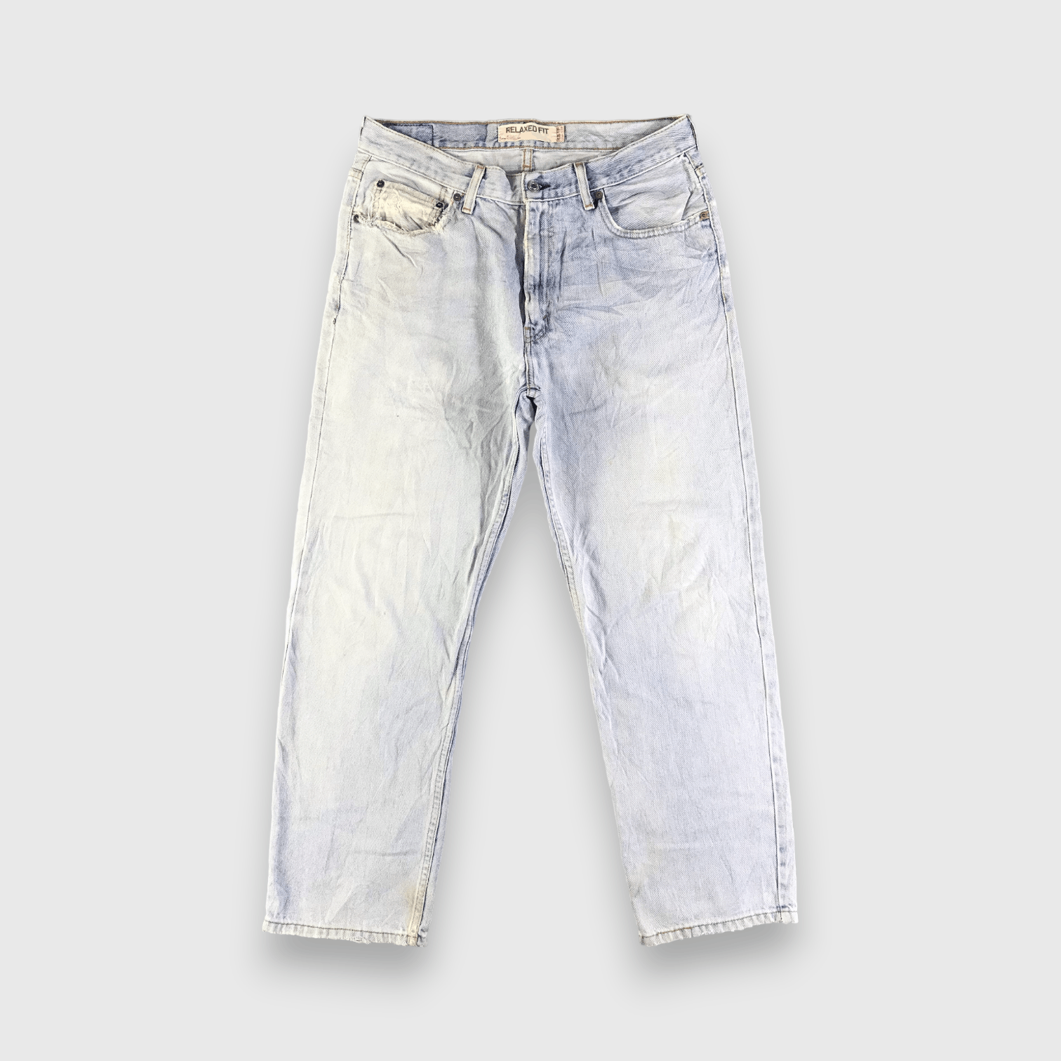 Levi's Vintage Light Wash Levis 550 Jeans-J3790 Size US 34 / EU 50 - 1 Thumbnail