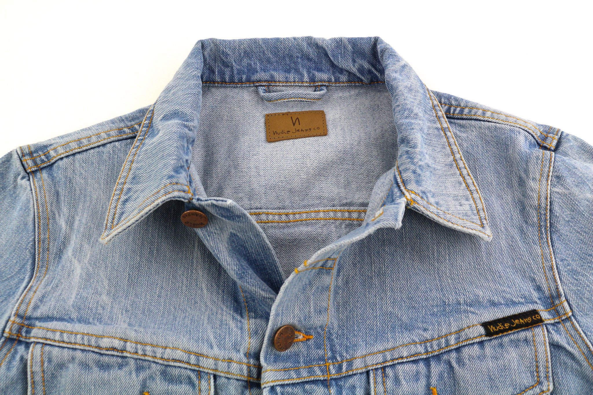 Nudie Jeans BILLY S Strumming Indigo Cotton Denim Blue Jacket 82449 Size US S / EU 44-46 / 1 - 4 Thumbnail