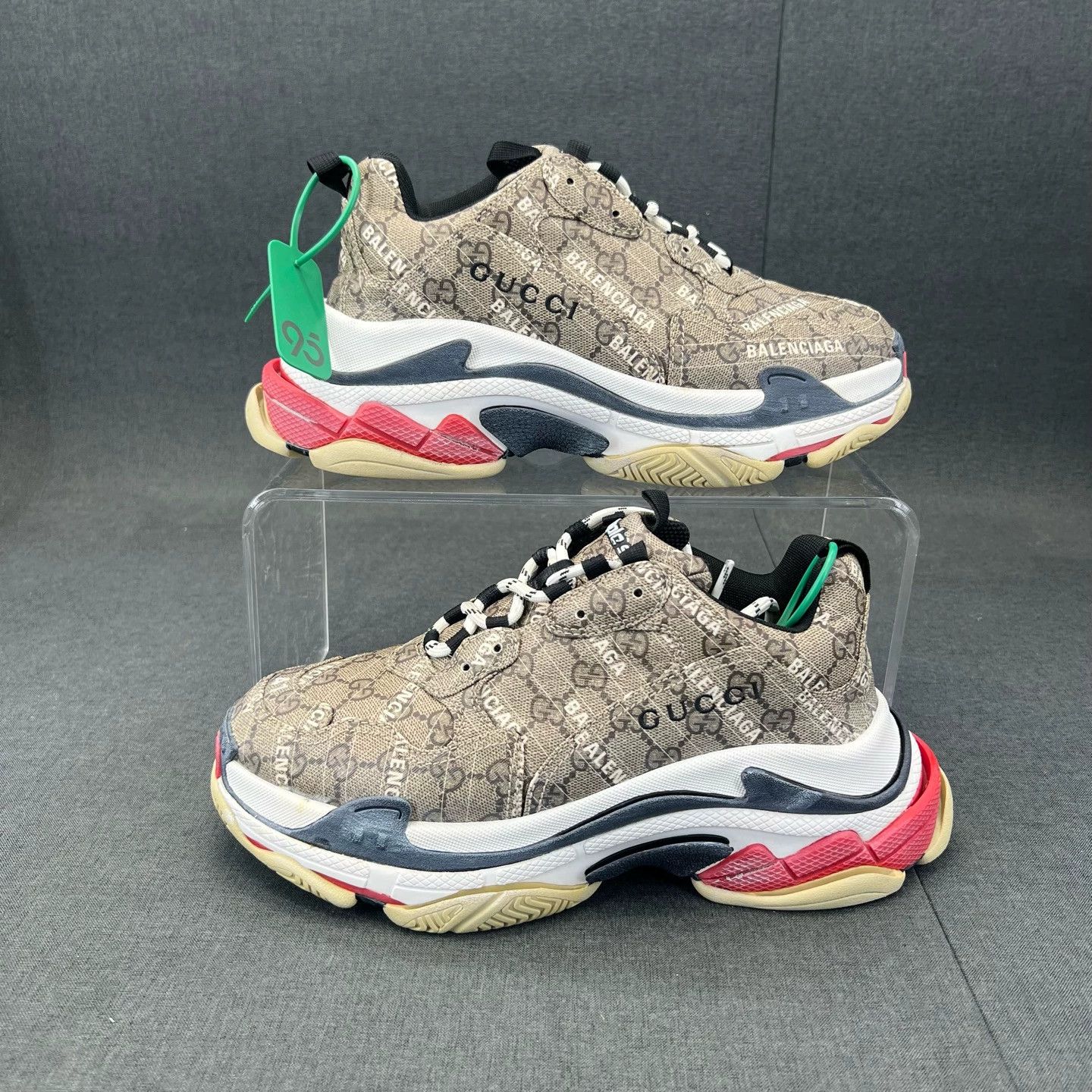 Balenciaga × Gucci gucci hi-top sneakers Size US 8 / EU 41 - 6 Thumbnail