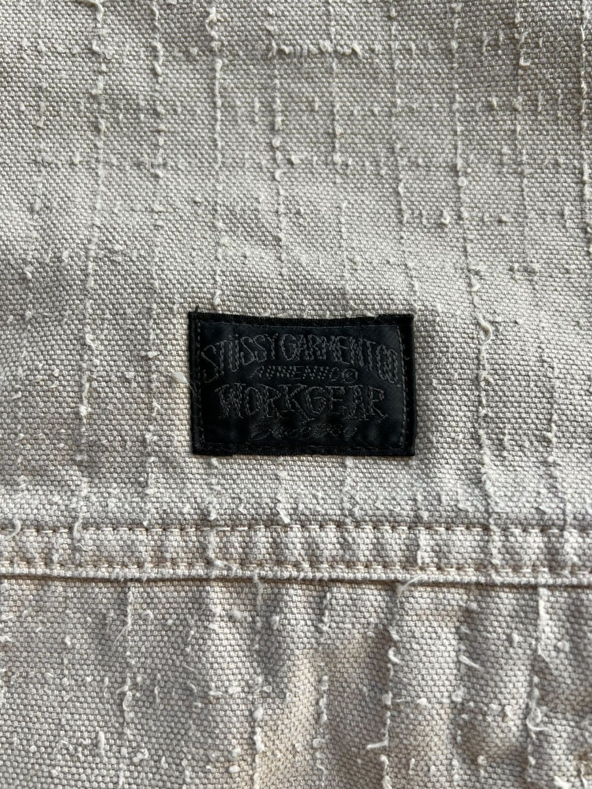 Stussy Stussy Canvas Needlepunch Work Jacket “Khaki” Small Size US S / EU 44-46 / 1 - 7 Thumbnail