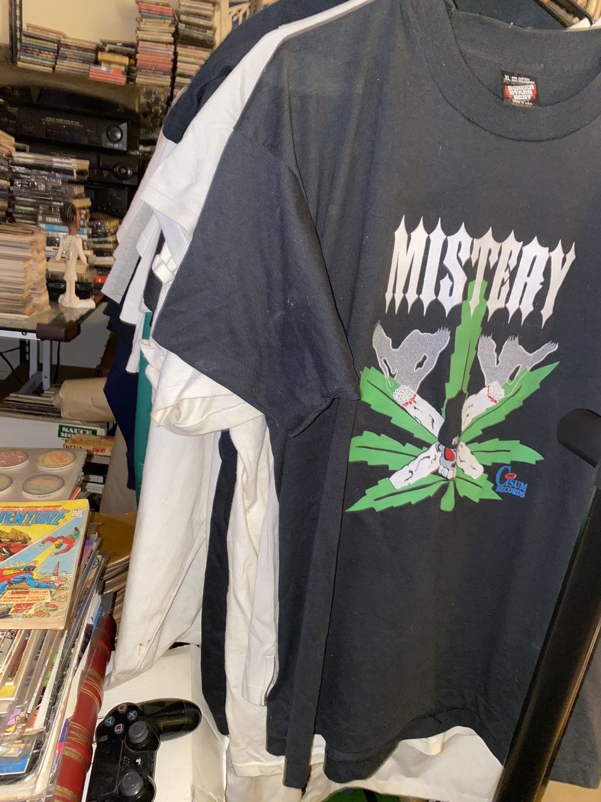 Band Tees × Vintage 90’s MISTERY ROLLIN WIT THA FUNK GANGSTA HIP-HOP RAP T-SHIRT Size US XL / EU 56 / 4 - 6 Thumbnail