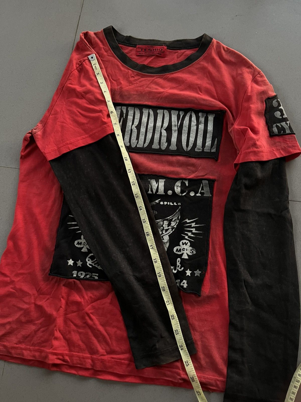 Isamu Katayama Backlash JAPANESE TESHIO DOUBLE LAYER SEDITIONARIES PUNK VKEI POEM Size US M / EU 48-50 / 2 - 12 Thumbnail