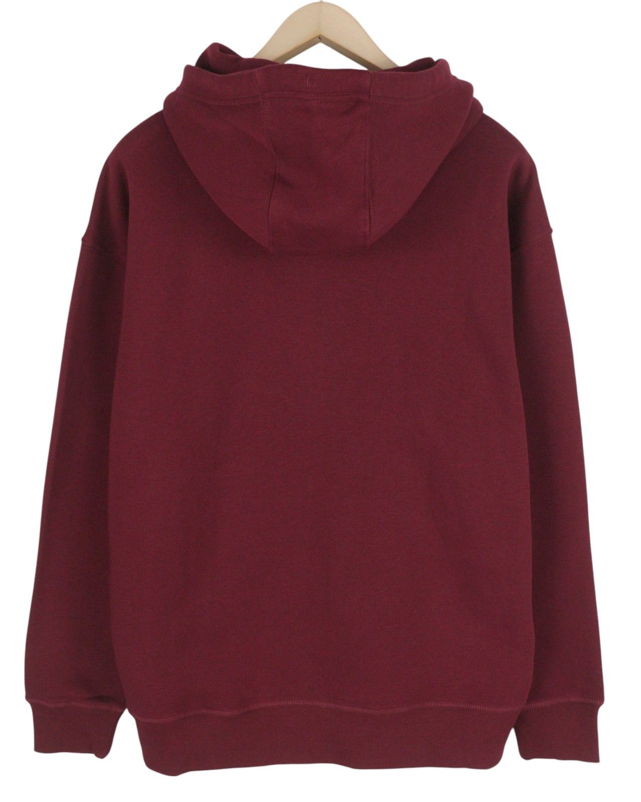 Tommy Hilfiger REQ LINEAR L Burgundy Kangaroo Pocket Pullover Top 85173 Size US L / EU 52-54 / 3 - 2 Thumbnail