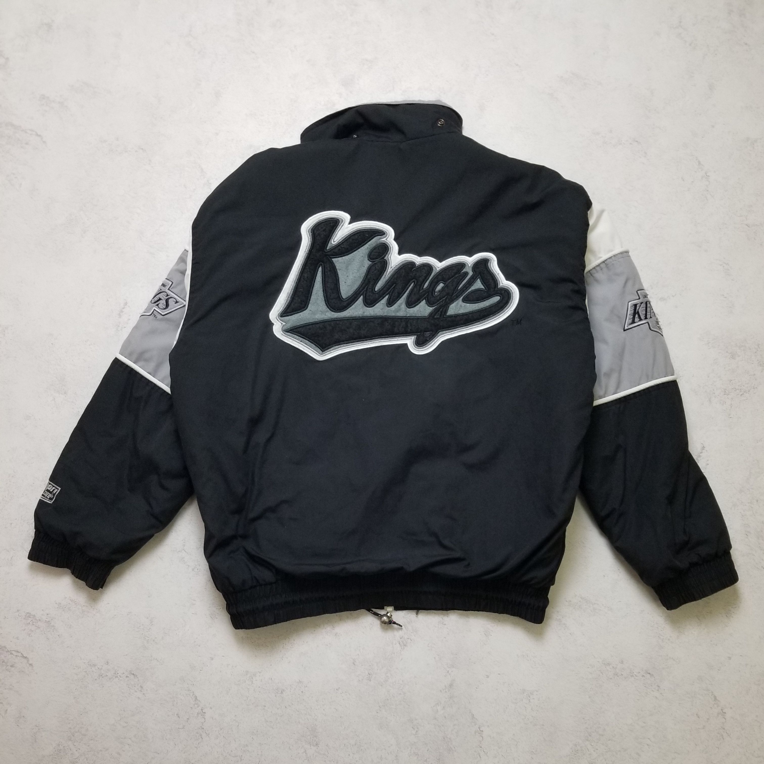Vintage Los Angeles Kings NHL Campri Teamline Hockey Jacket