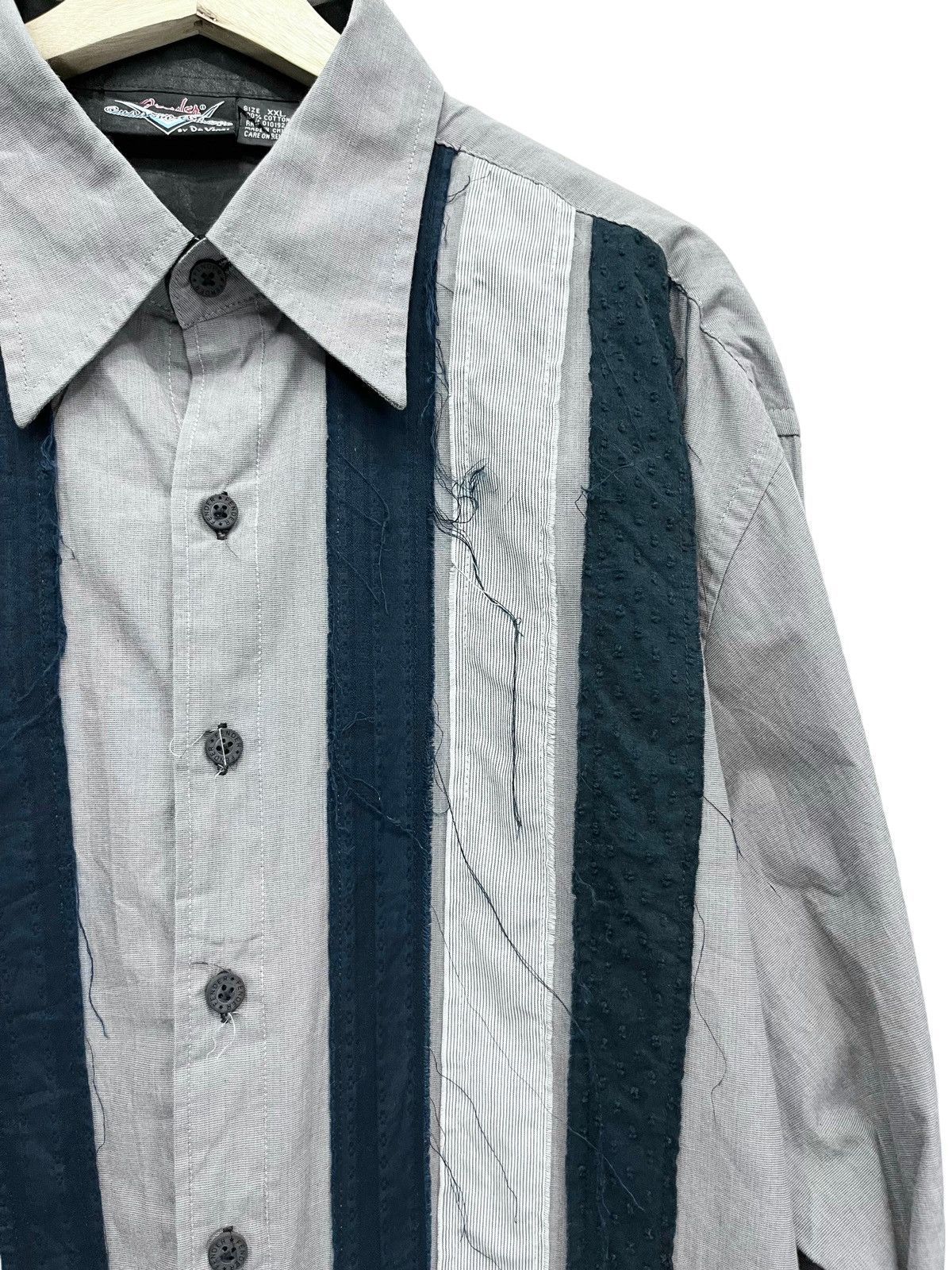 Fender 🔥RARE🔥FENDER BY DA VINCI Frayed Line Patch Big Print Shirt Size US XL / EU 56 / 4 - 5 Thumbnail