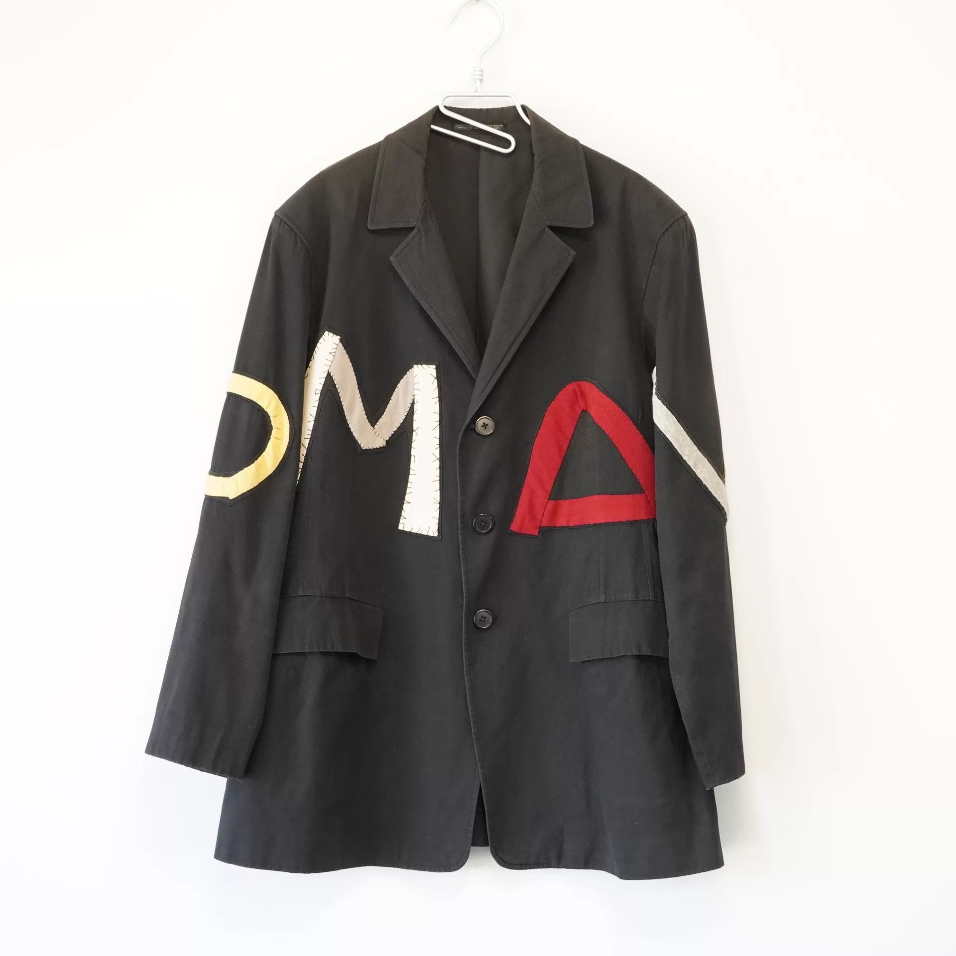 Yohji Yamamoto Yohji Yamamoto 80SS Letter Patch Jacket Size US M / EU 48-50 / 2 - 1 Thumbnail