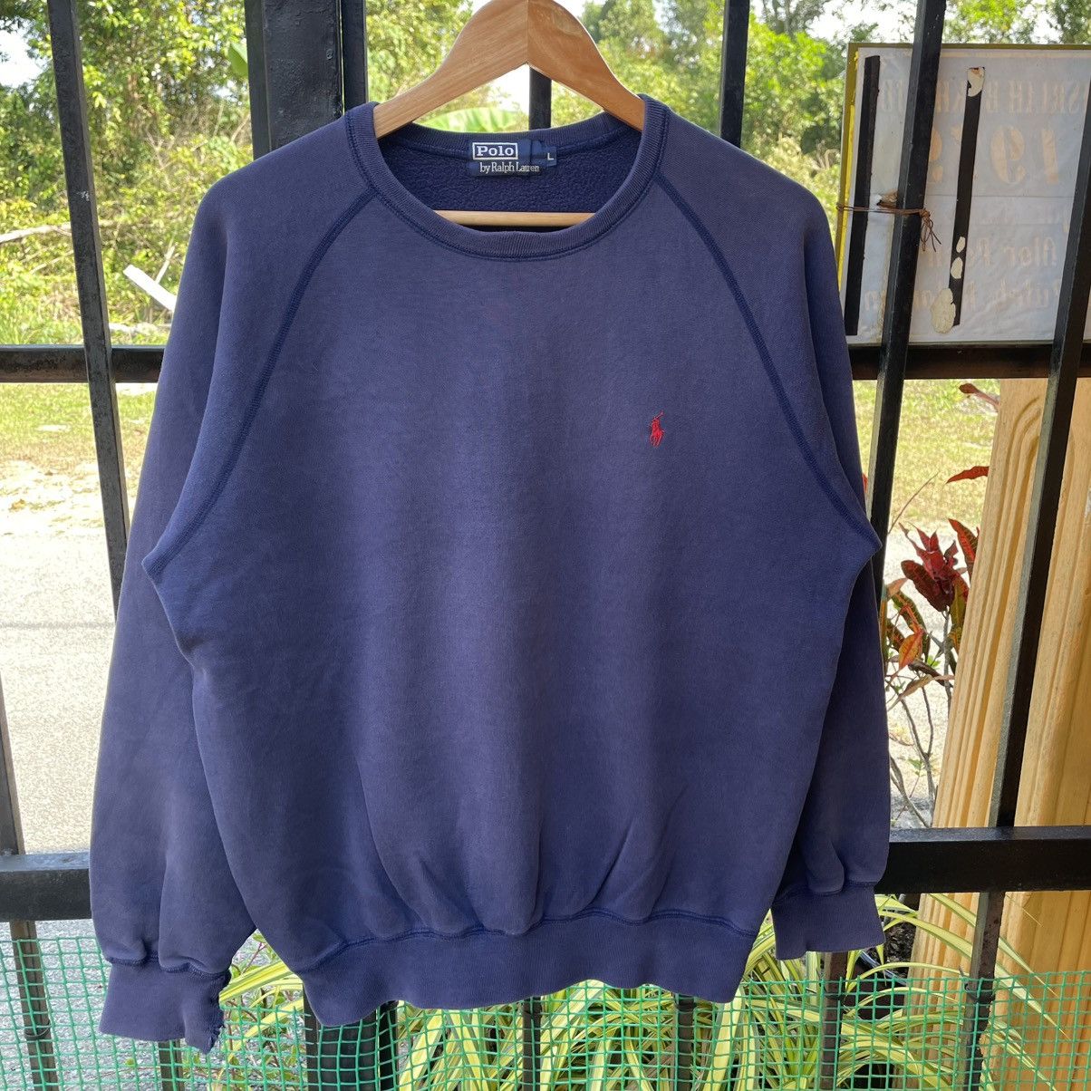 Polo Ralph Lauren 🔥Polo Ralph Lauren Small Pony Logo Distress Sweatshirts Size US M / EU 48-50 / 2 - 5 Thumbnail