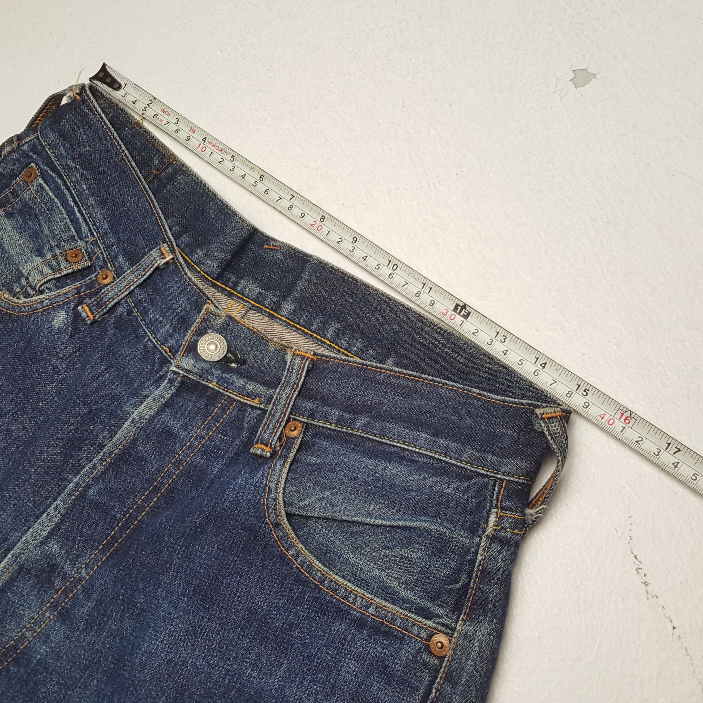 Evisu × Japanese Brand × Vintage Vintage EVIS Japanese Brand Daicock Custom Style Jeans Size US 30 / EU 46 - 7 Thumbnail