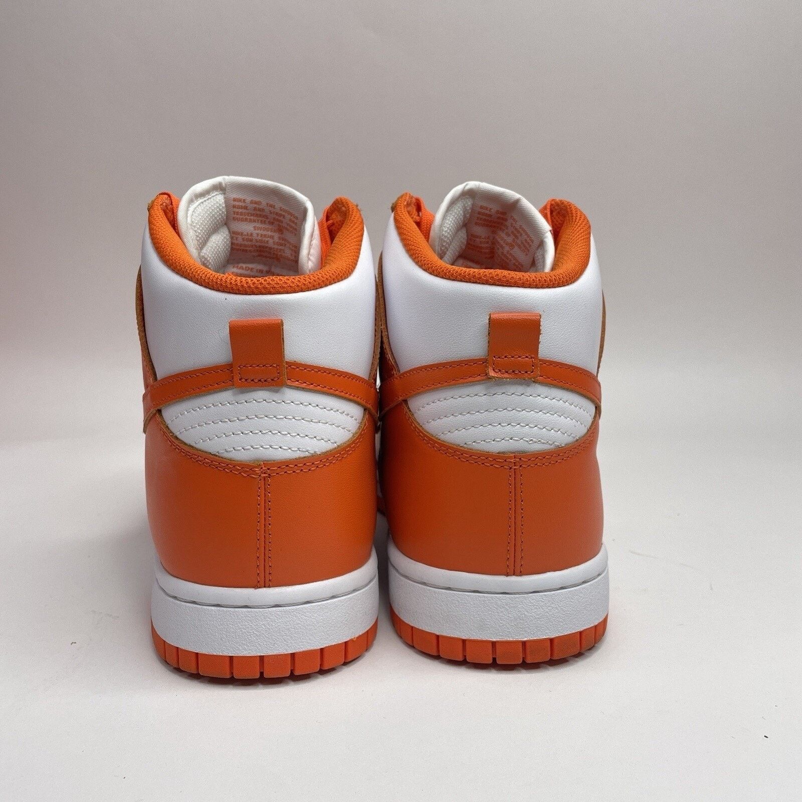 Nike Nike Dunk High Retro “Syracuse/Orange Blaze” DD1399-101 Size US 11 / EU 44 - 5 Thumbnail