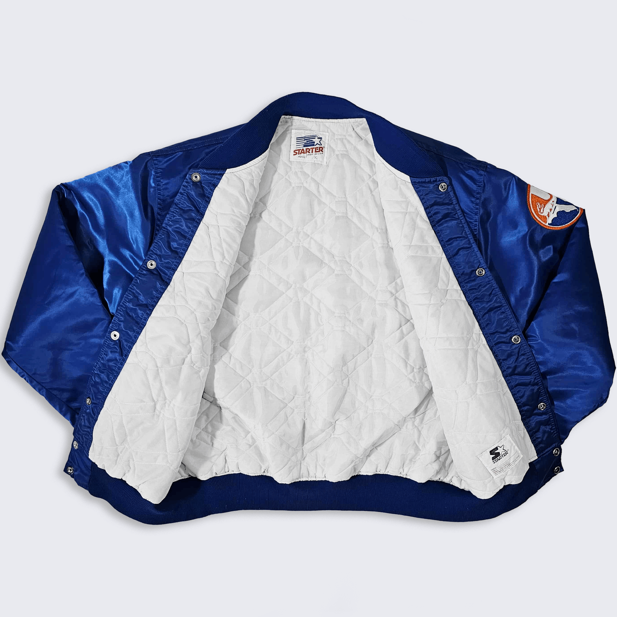 Starter Florida Gators Vintage 80s Starter Satin Bomber Jacket Size US XL / EU 56 / 4 - 3 Thumbnail