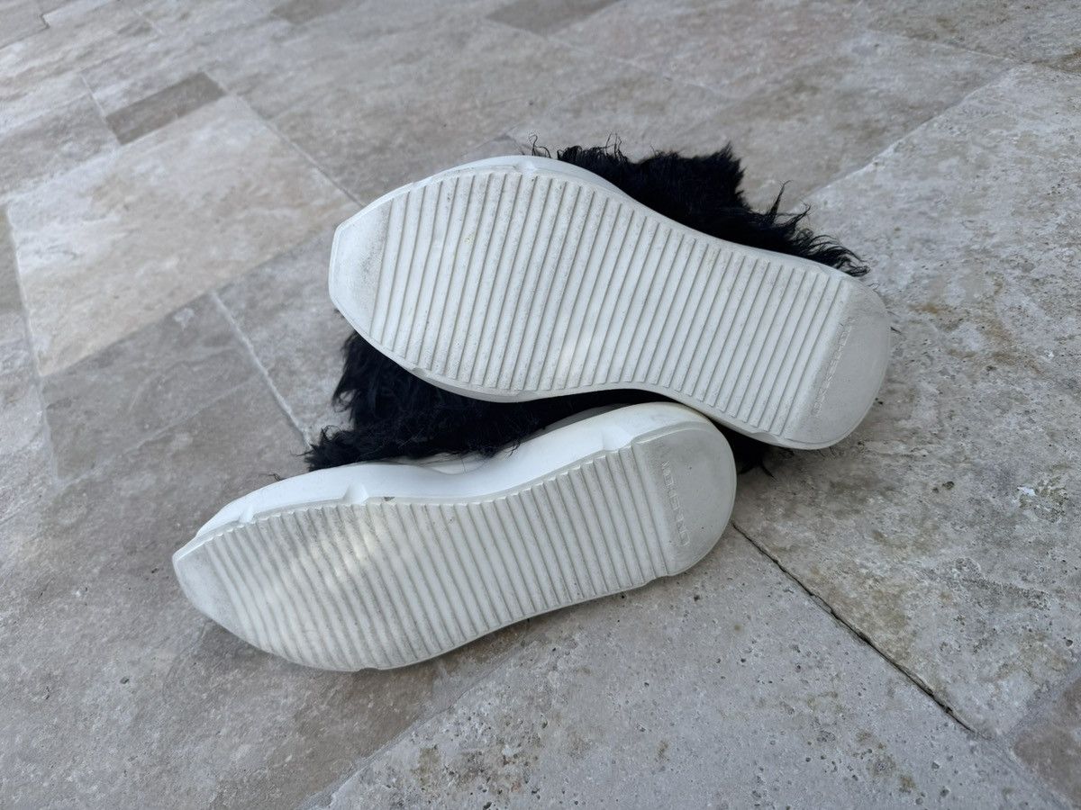 Rick Owens Rick Owens DRKSHDW Faux-Fur Fogachine Boots Size US 11 / EU 44 - 6 Thumbnail