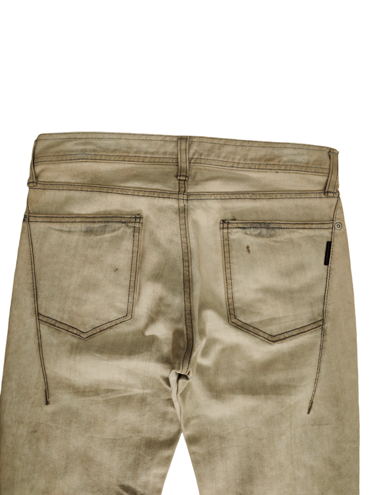 Neil Barrett Black Barrett By Neil Barrett Rusty Wash Denim Jeans Size US 30 / EU 46 - 13 Thumbnail