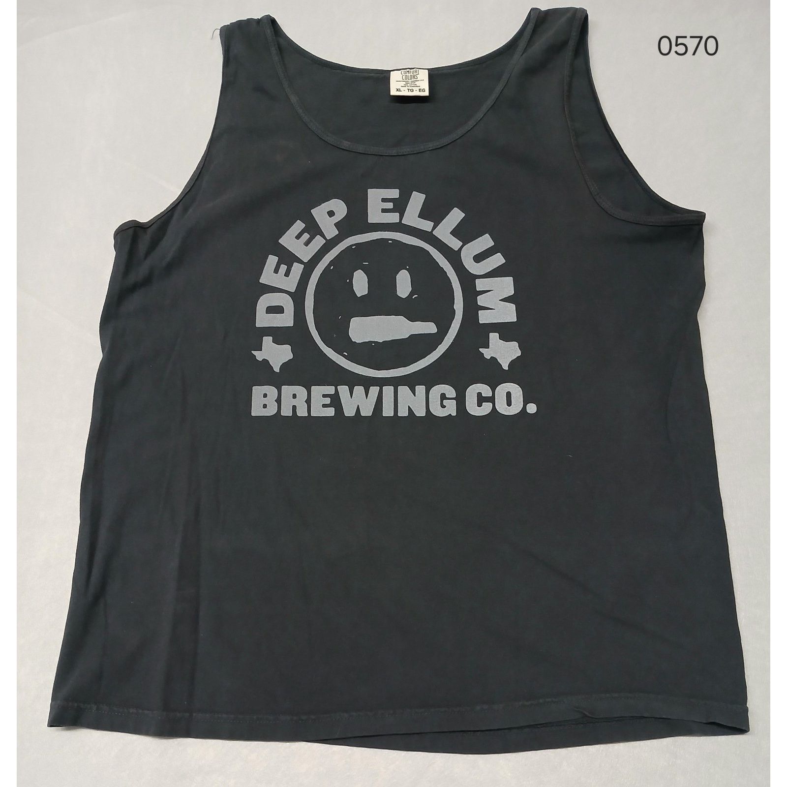 Comfort Colors Comfort Colors XL Black Mens Cotton Comfort Tank Top Shirt Size US XL / EU 56 / 4 - 1 Thumbnail