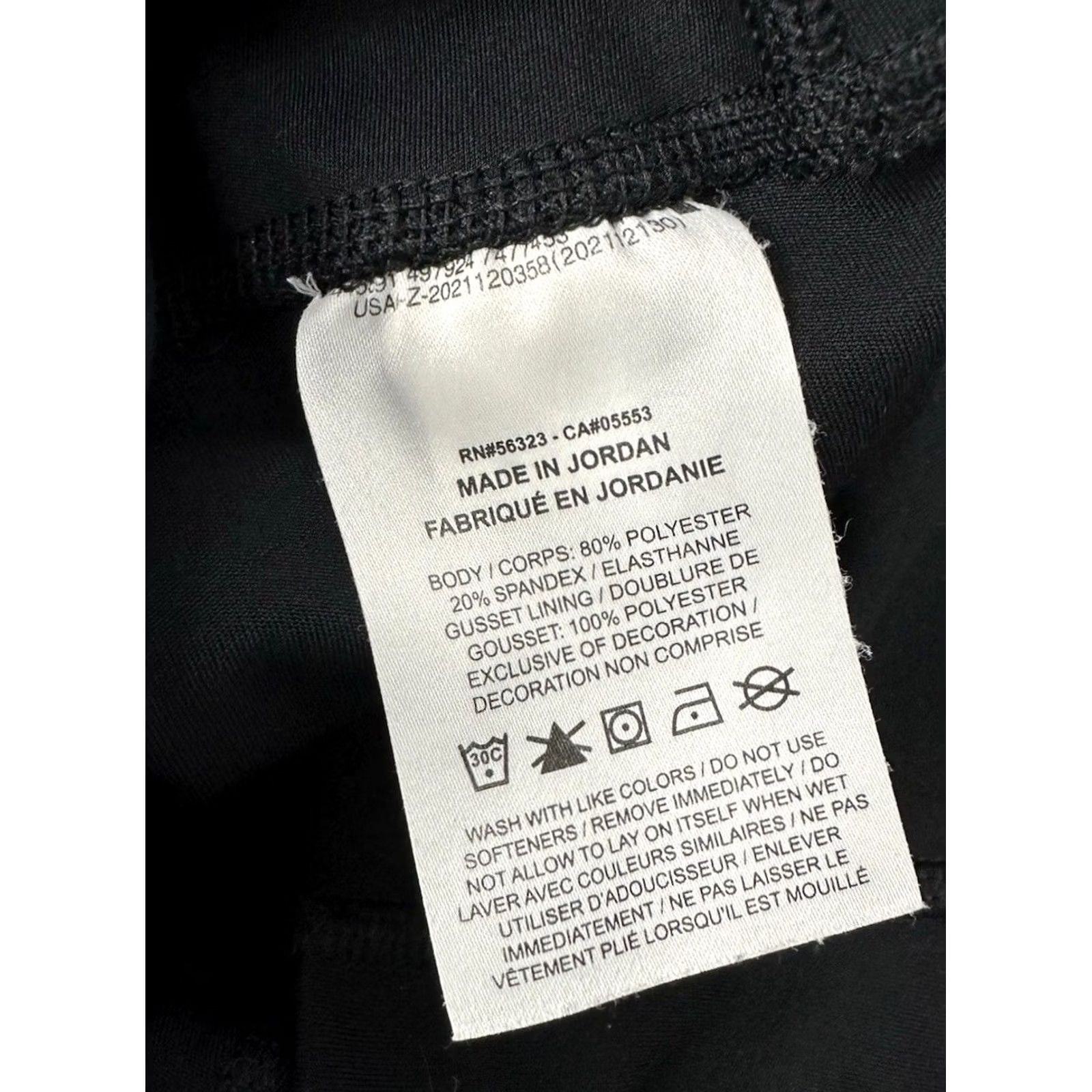 Nike Nike Womens Yoga Pants DM7023-010 Black 7/8 High Rise Tight Fit Leggings Size L Size 36" / US 14 / IT 50 - 8 Thumbnail