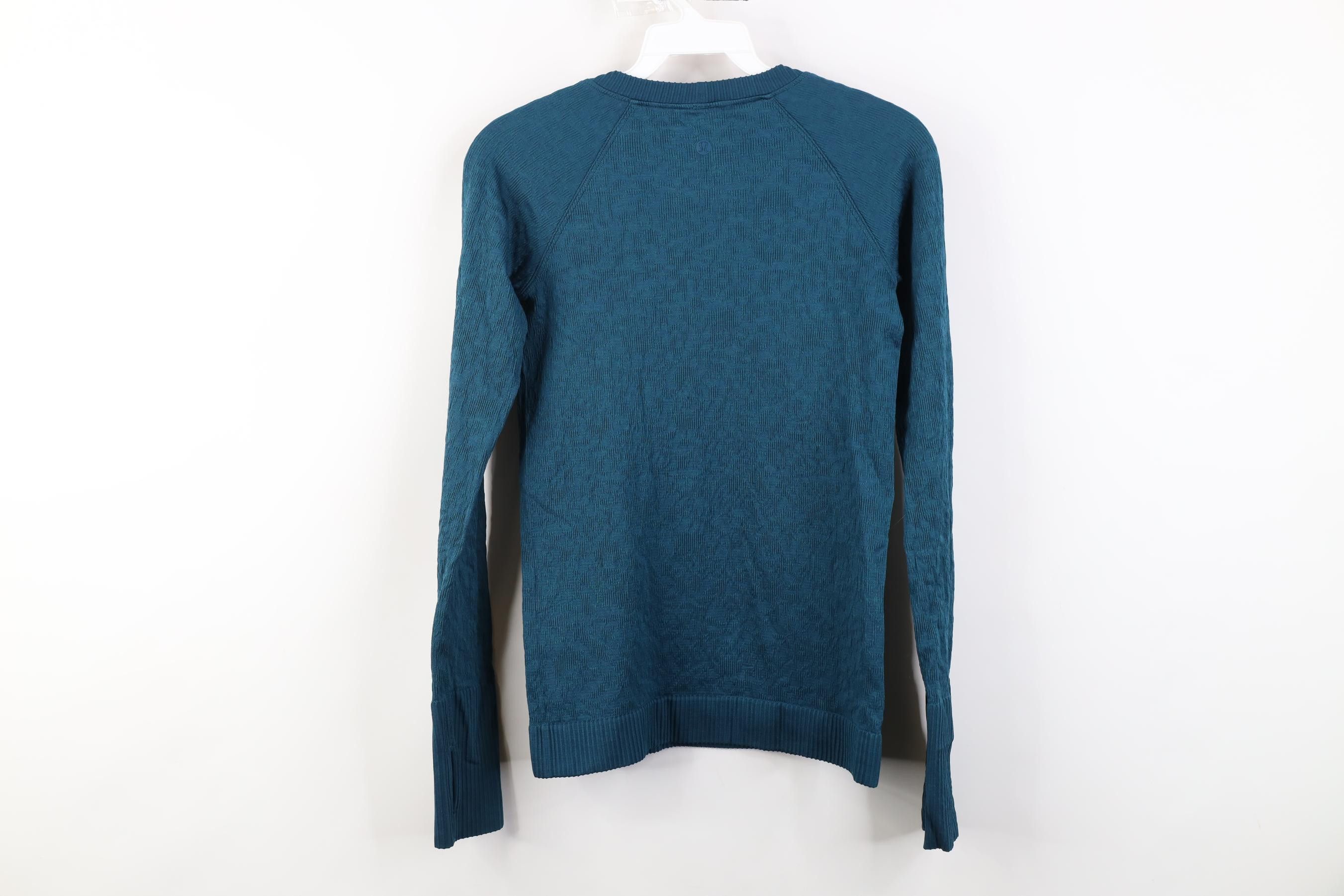 Lululemon Lululemon Rest Less Geometric Pullover Top Long Sleeve Shirt Size S / US 4 / IT 40 - 9 Thumbnail