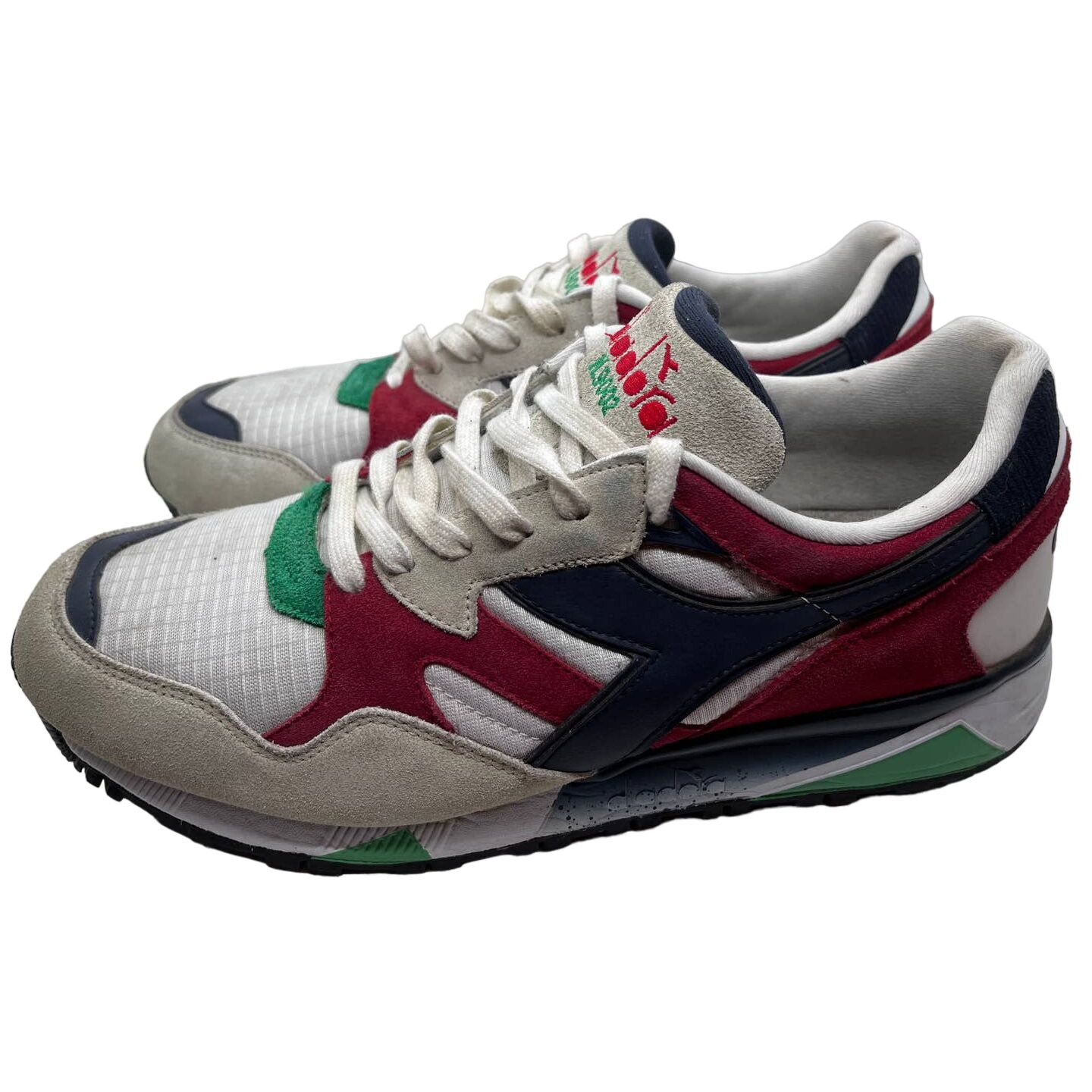 Diadora N9002 White Black Red Men\'s running training shoes US Men\'s Size 11 N902 LABEL Sports shoes - Men - Diadora Online Store US main image 2