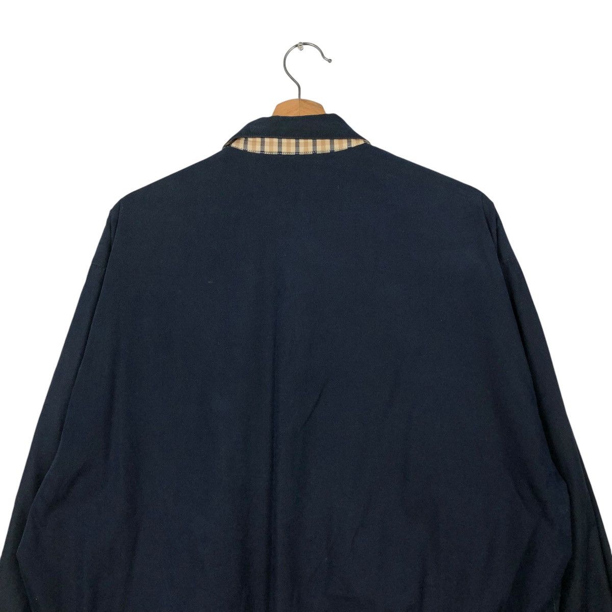 Japanese Brand 🔥VINTAGE BOMBER JACKET REVERSIBLE AQUASCUTUM OF LONDON Size US L / EU 52-54 / 3 - 12 Thumbnail