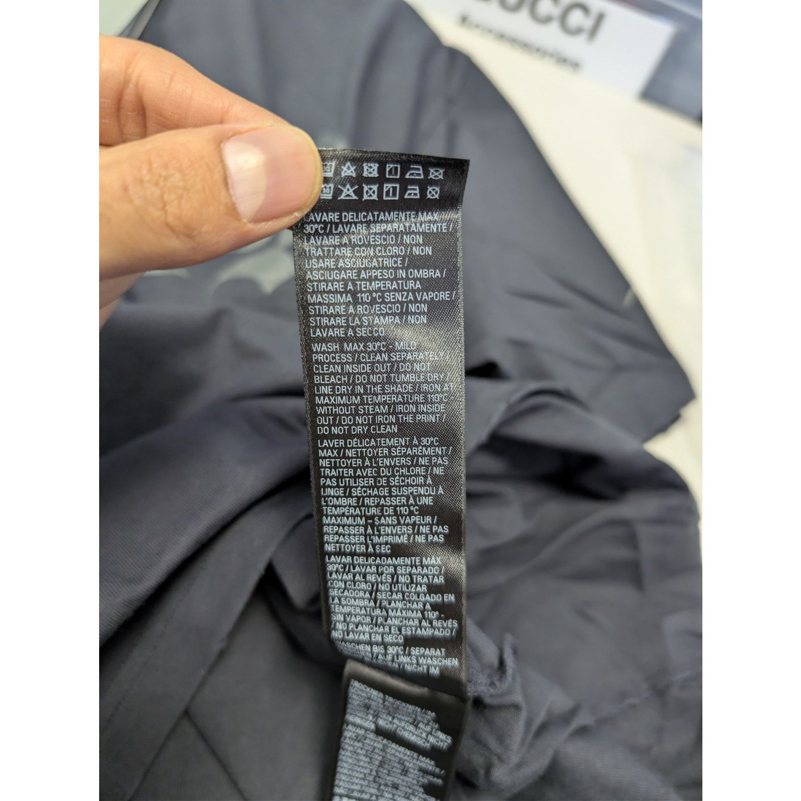 Balenciaga o1rshd1 Medium Fit T-Shirt in Washed Black / Anthracite Size US M / EU 48-50 / 2 - 18 Thumbnail