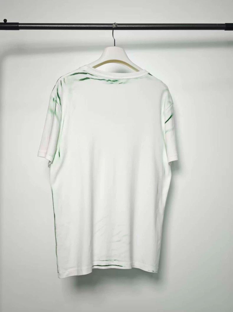 Loewe LOEWE White and green short-sleeved T-shirt Size S / US 4 / IT 40 - 2 Thumbnail