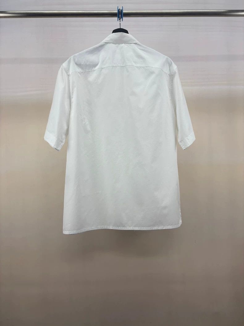 Dior Dior White Short Sleeve Shirt AJ Collaboration-2505 Size US M / EU 48-50 / 2 - 2 Thumbnail