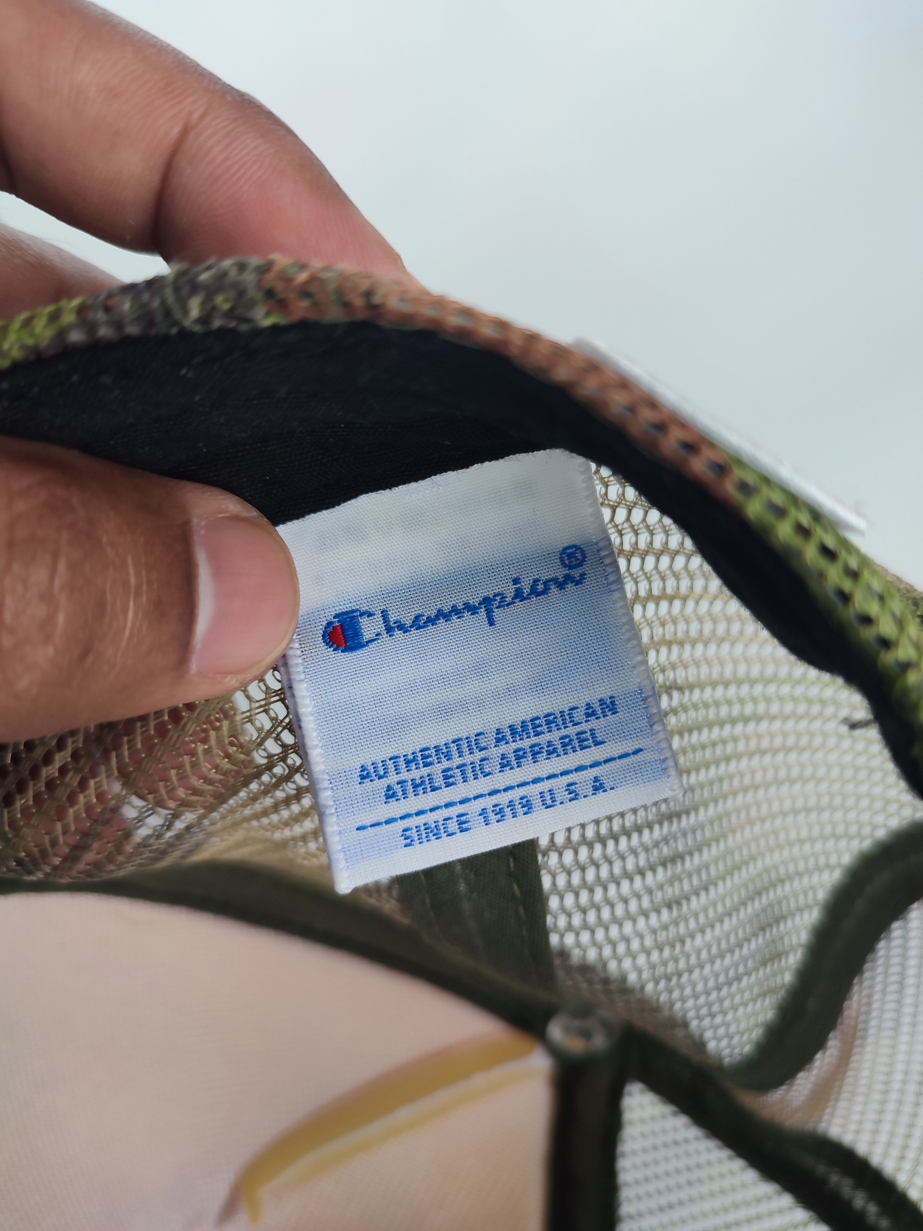 Champion Champion x camo trucker cap Size ONE SIZE - 9 Thumbnail