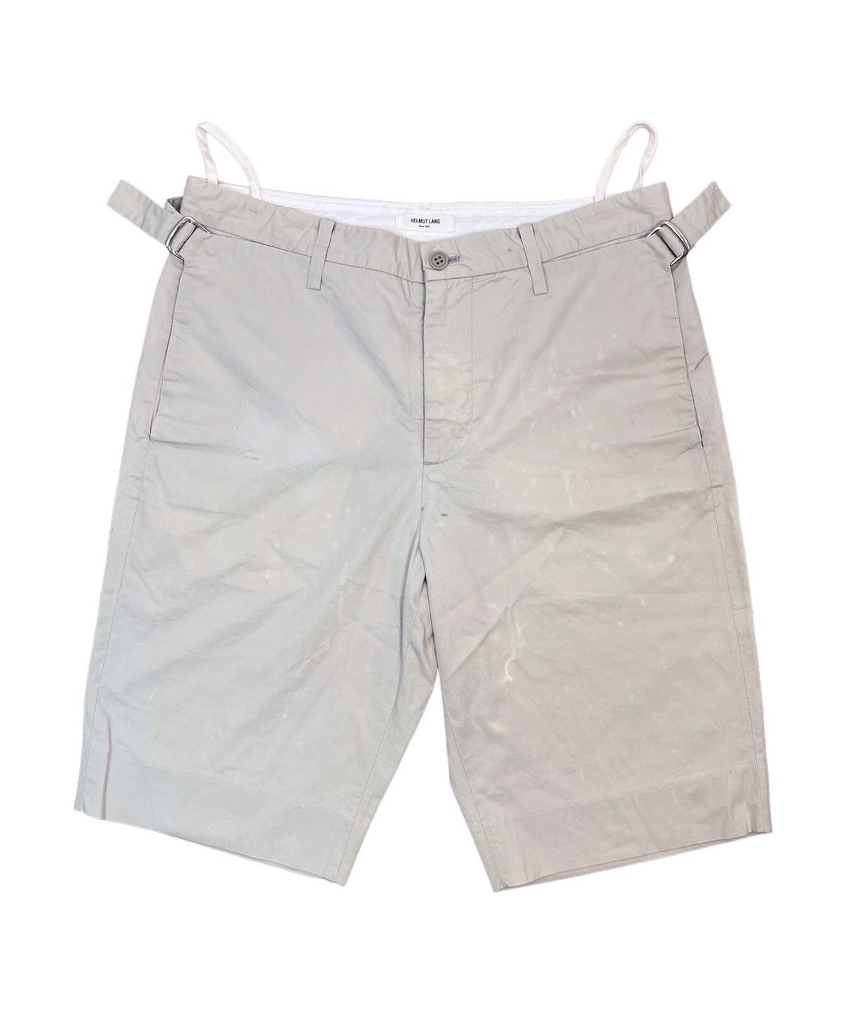 image of Helmut Lang Short Pants in Khaki, Men's (Size 30)