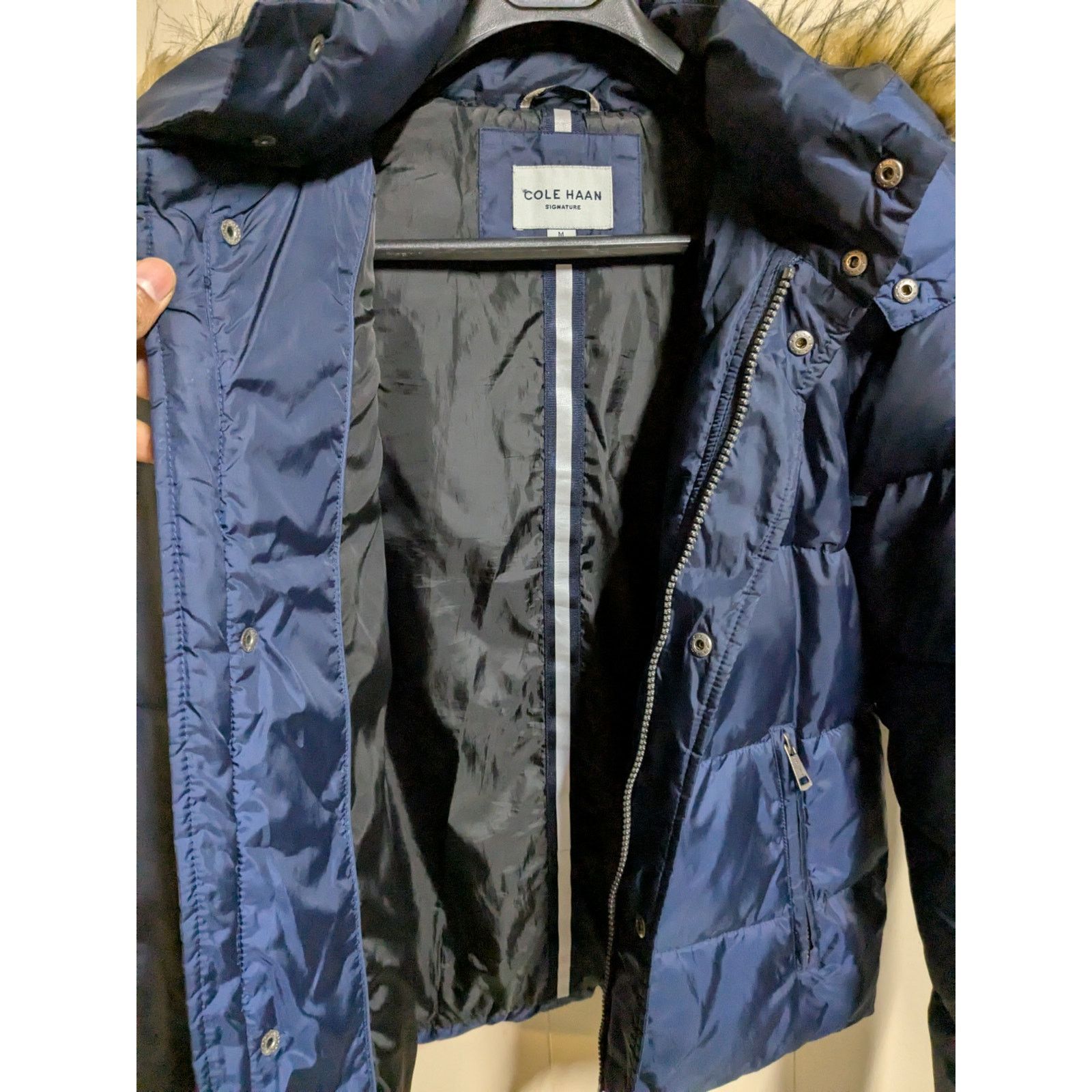 Cole Haan Cole Haan - PARKA Down Coat / M / Blue Size US M / EU 48-50 / 2 - 4 Thumbnail