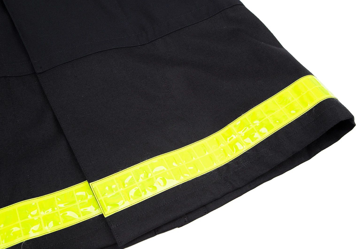 Junya Watanabe Reflective Decor Wool Coat in Navy Yellow, Size S Size US S / EU 44-46 / 1 - 11 Thumbnail