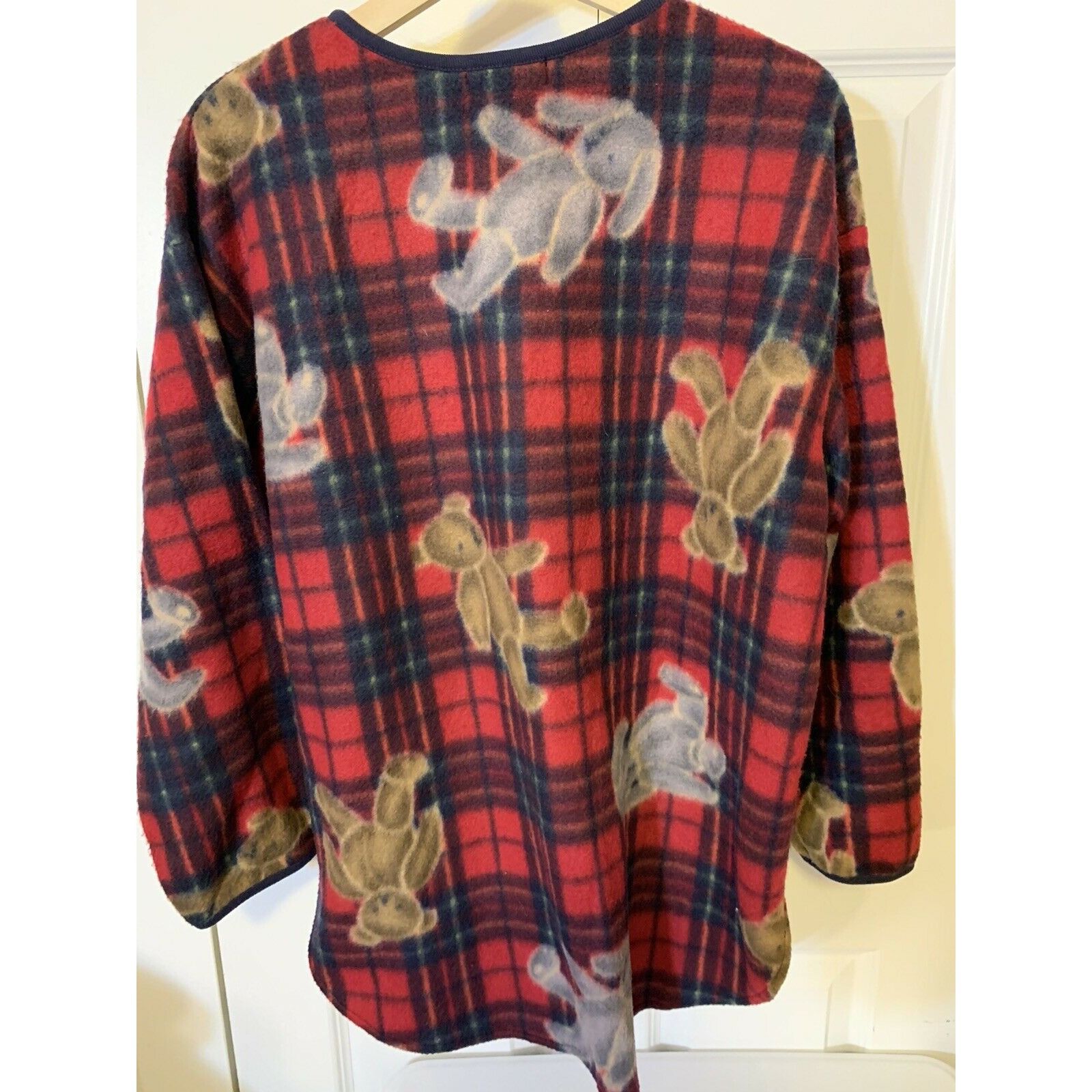 Other Partners Intimate Women's M Sleep Top Red Rabbit Bear Button Size US M / EU 48-50 / 2 - 6 Thumbnail