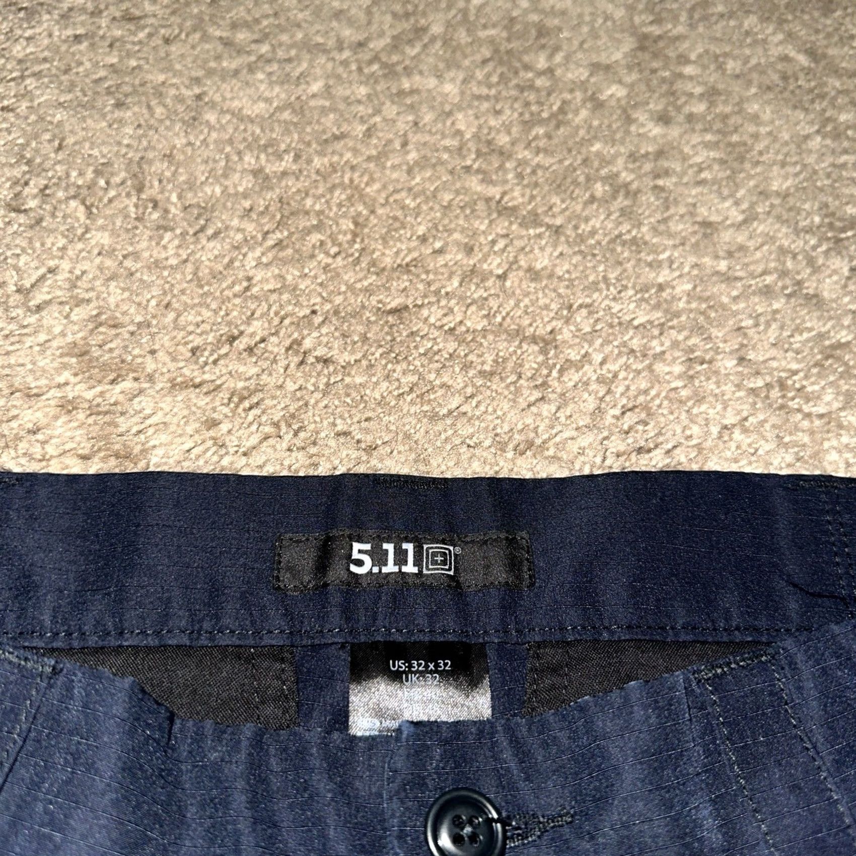 Vintage 5.11 Tactical Taclite Pro Pants 32x32 Navy Blue Cargo Pocket Cotton Canvas Regular Mens Size US 32 / EU 48 - 4 Thumbnail