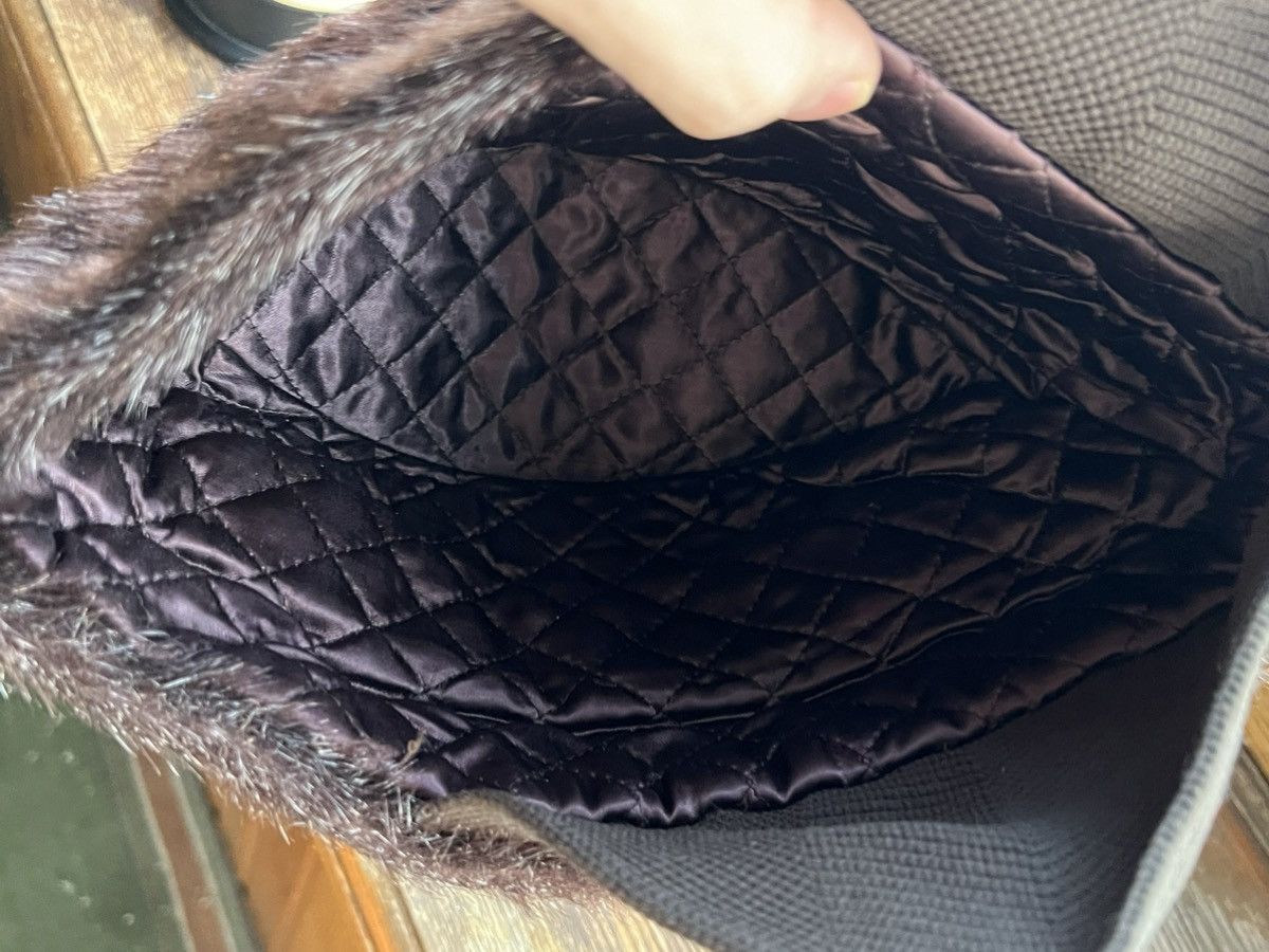 Vintage Vintage Rare Real fur Winter hat USSR hat Brezhnevka Size ONE SIZE - 9 Thumbnail